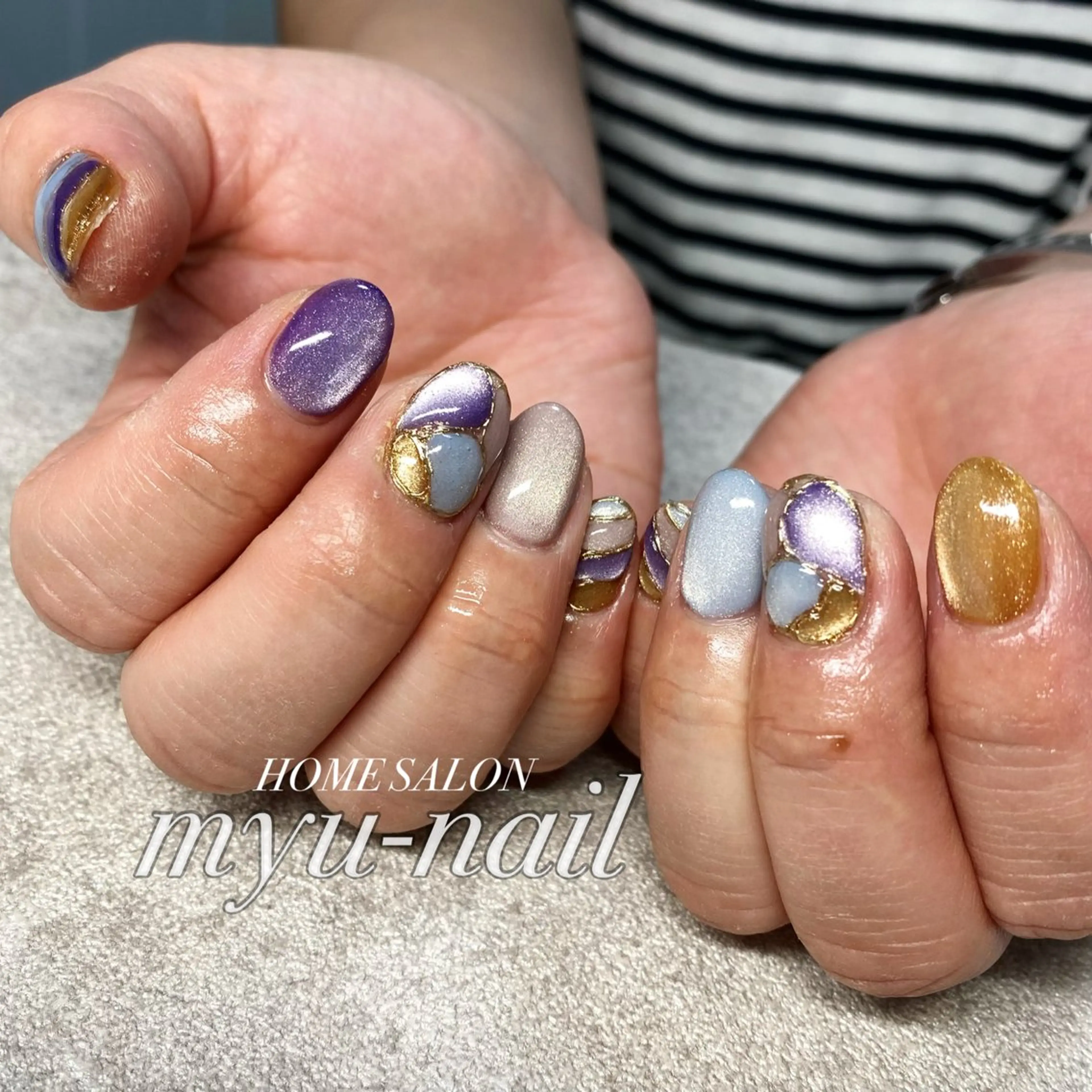 ネイル ホームサロン myu-nailのネイルデザイン