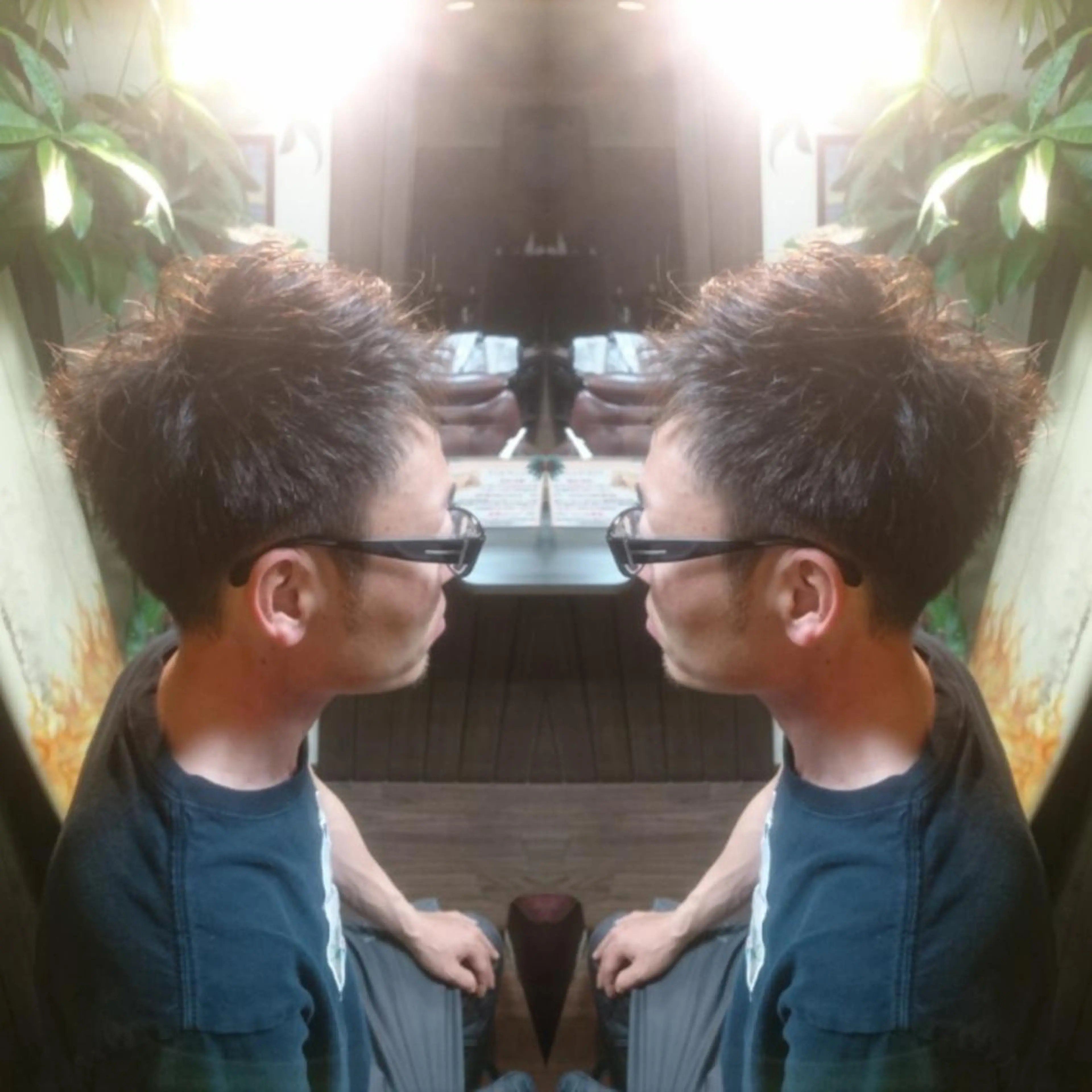 メンズ サンフラット所属・岡林 選のヘアスタイル