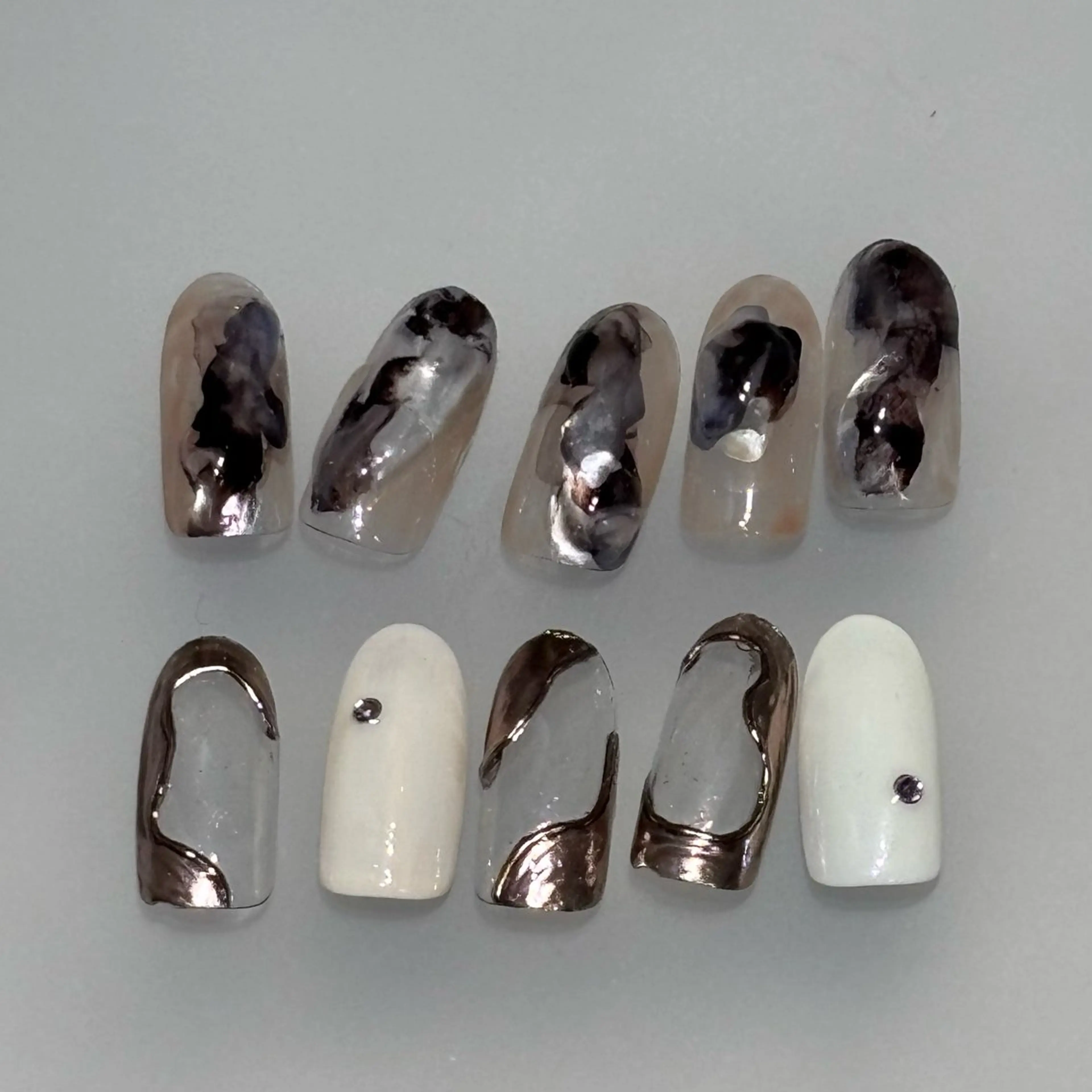 ネイル ジェルネイル パラジェル シンプルネイル ハンドネイル Huea所属・Huea _ayaのネイルデザイン