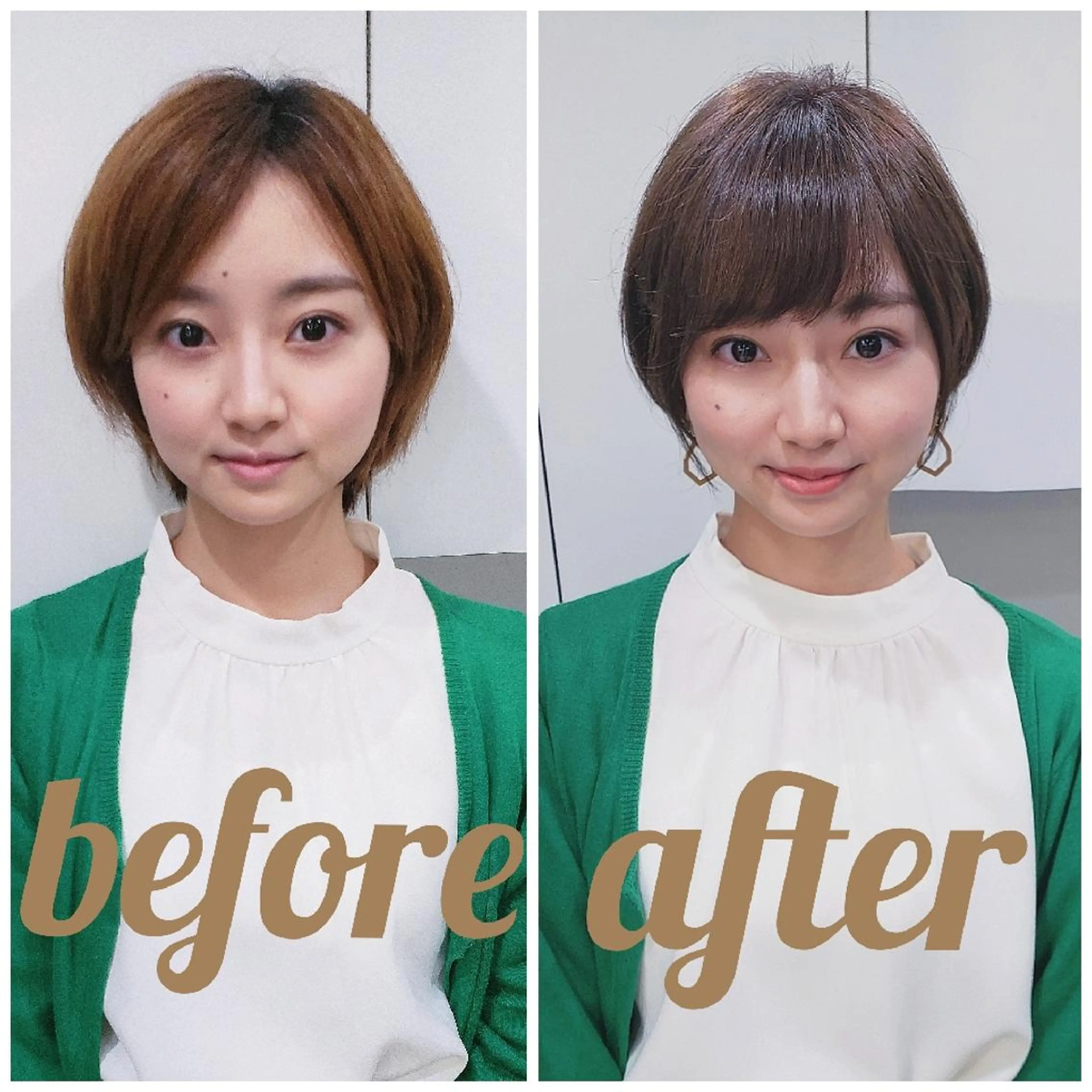 ショート NICO所属・[店長]カラーが好評 　小林のヘアスタイル