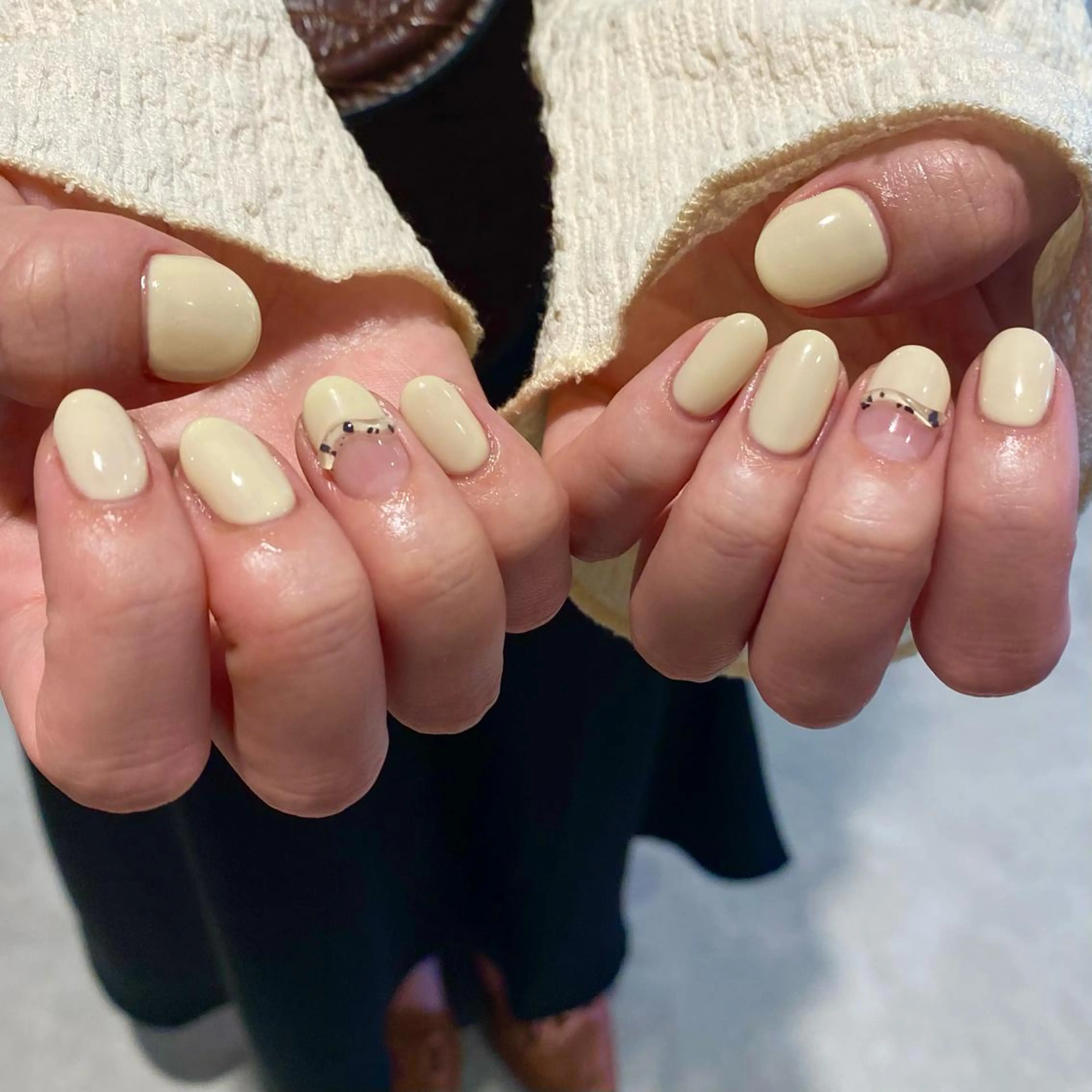 ネイル ニュアンスネイル ハンドネイル RINO AMANE nailのネイルデザイン