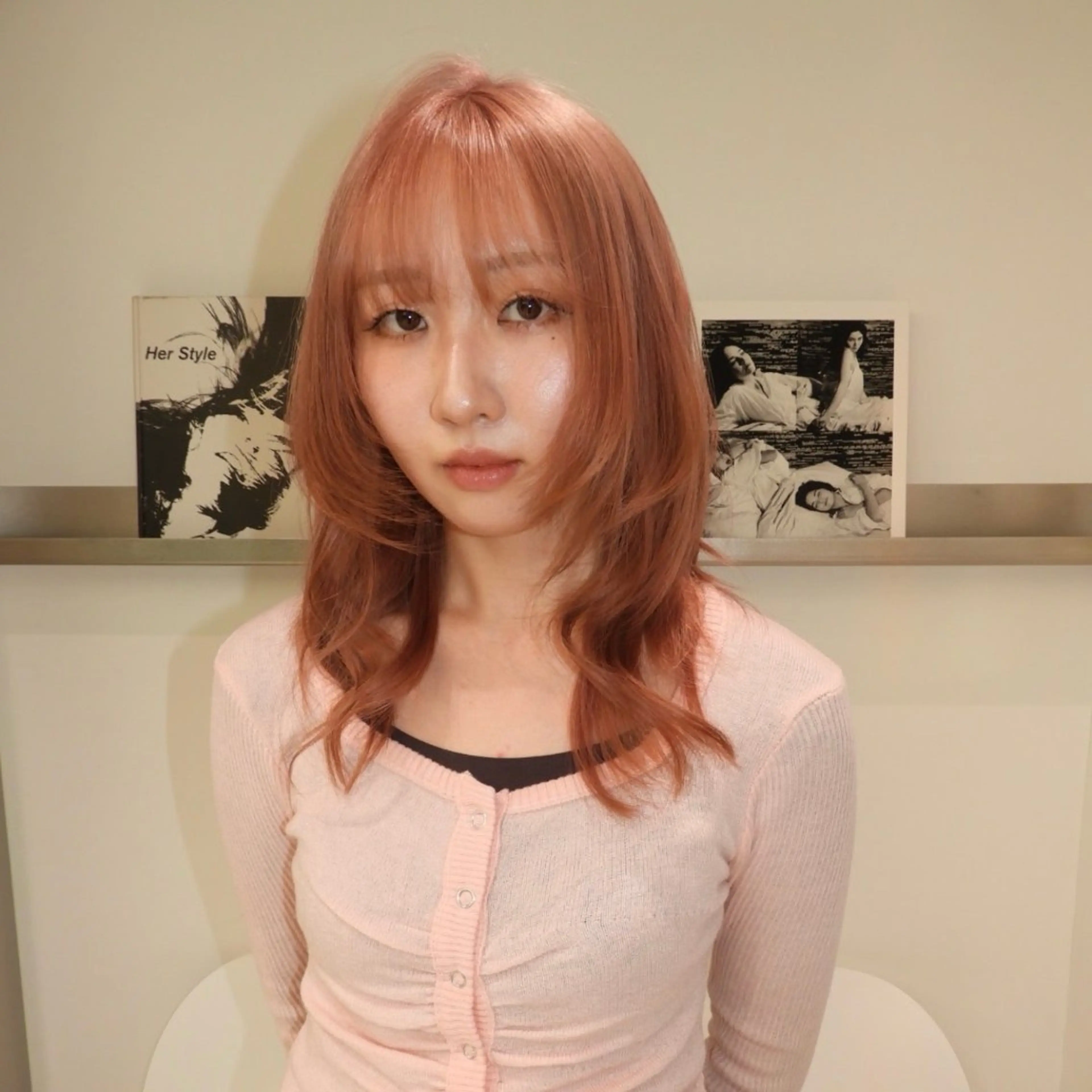 セミロング カラー 🎀レイヤー/ カラー🐕🦺anのヘアスタイル