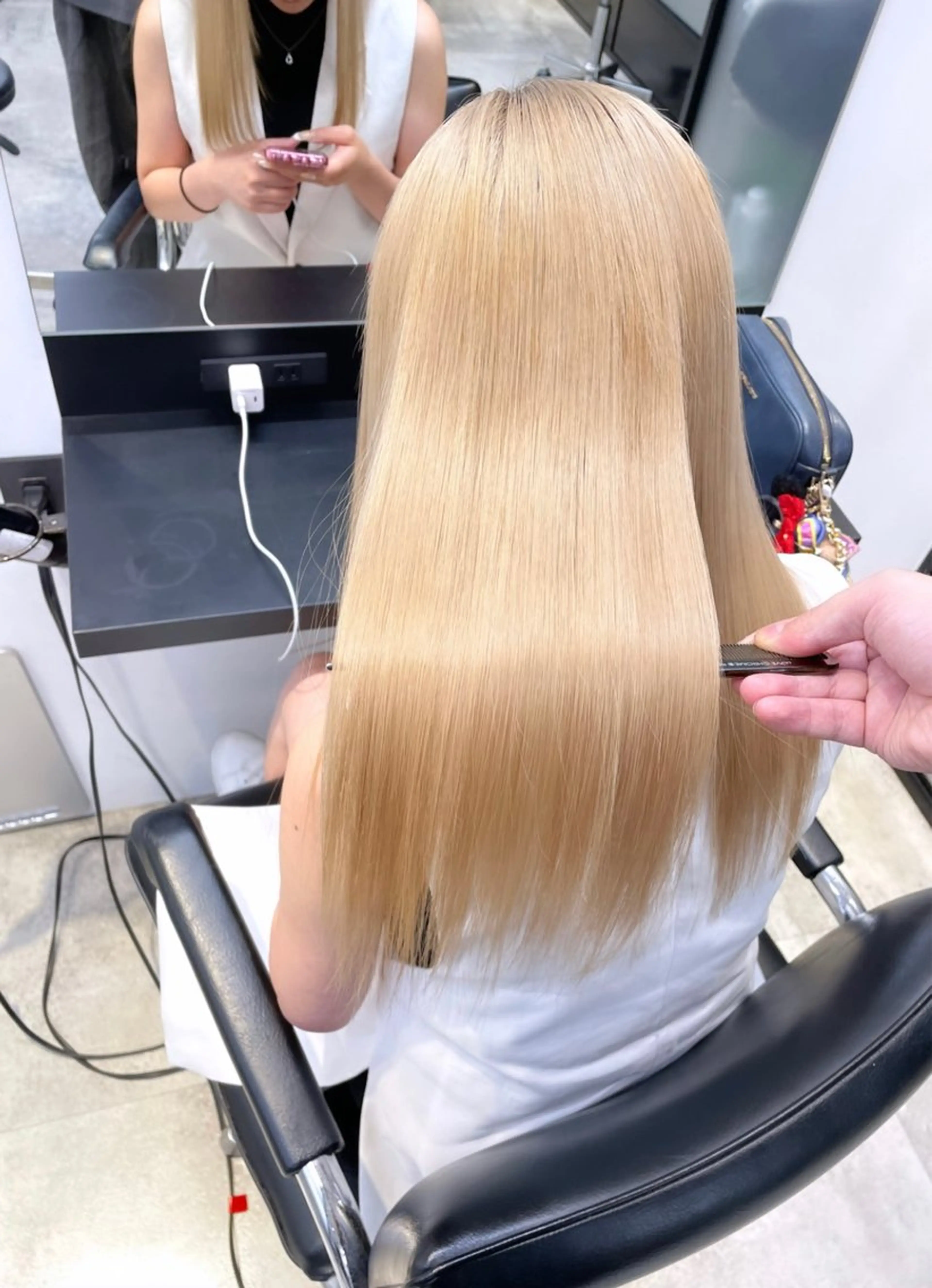 セミロング トリートメント ヘアセット 髪質改善/艶髪 🫧佐藤景流🫧のヘアスタイル