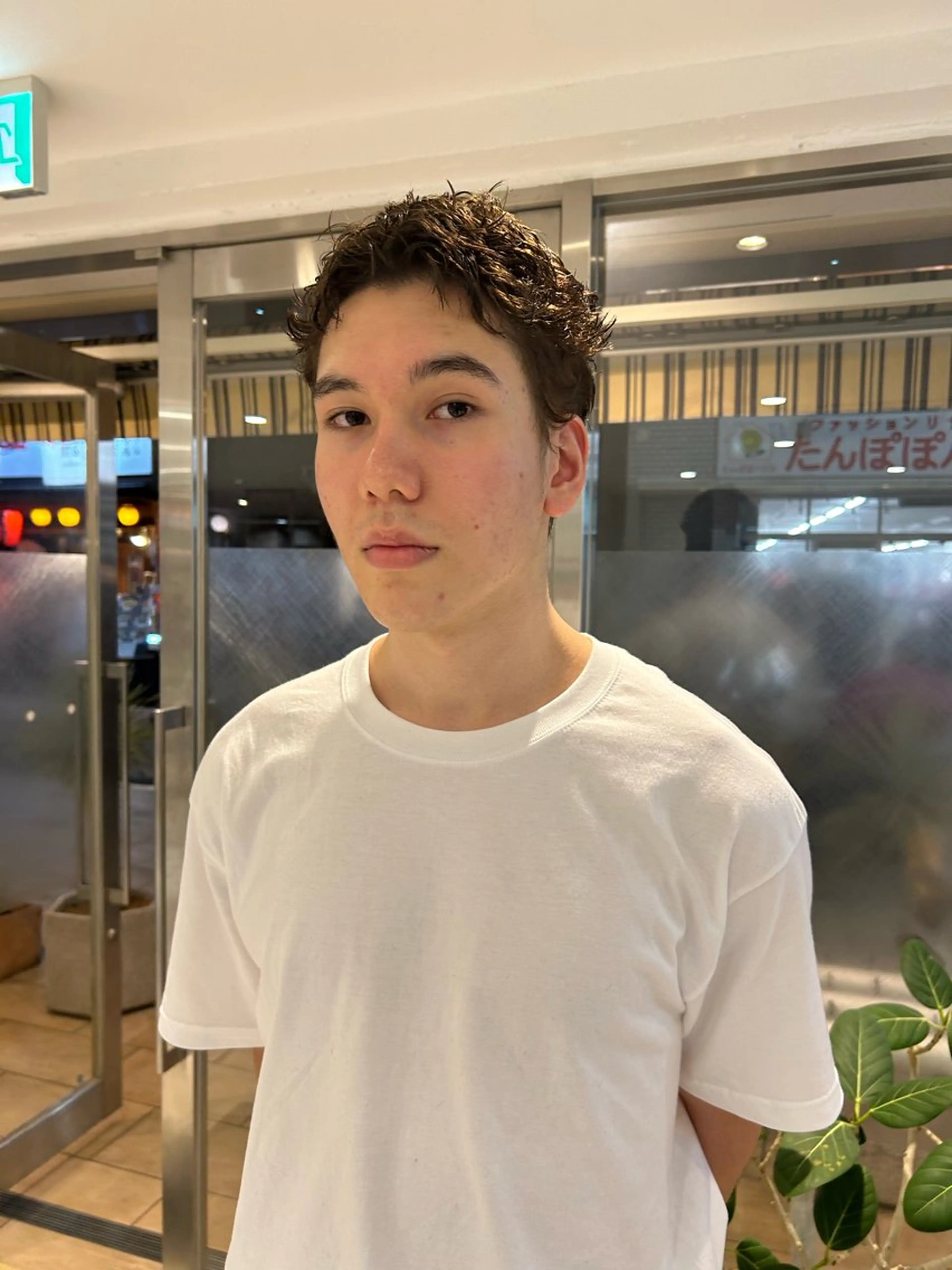 カラー メンズ カット ヘアカラー パーマが得意です💥 ハユカといいます❗️のヘアスタイル