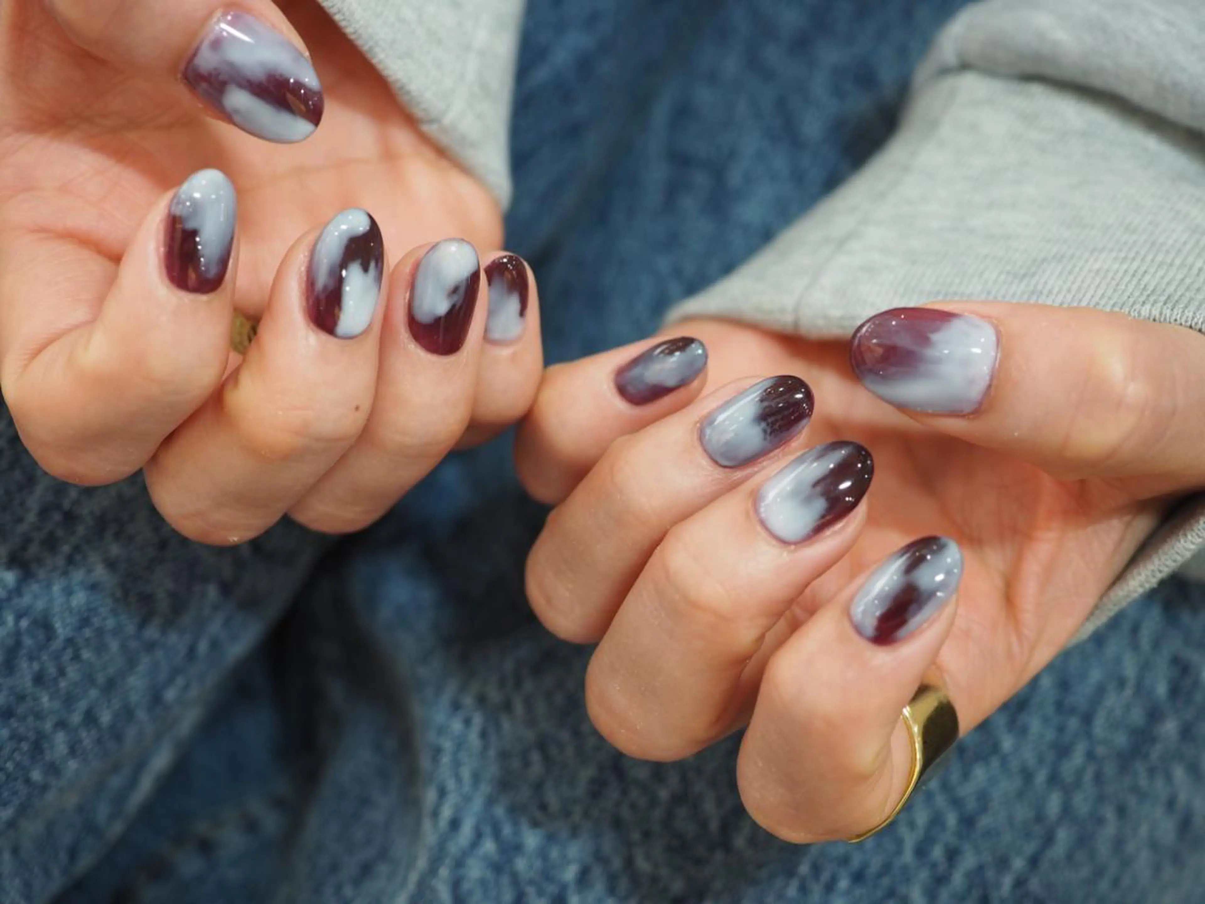 ネイル ニュアンスネイル CLALA nailのネイルデザイン