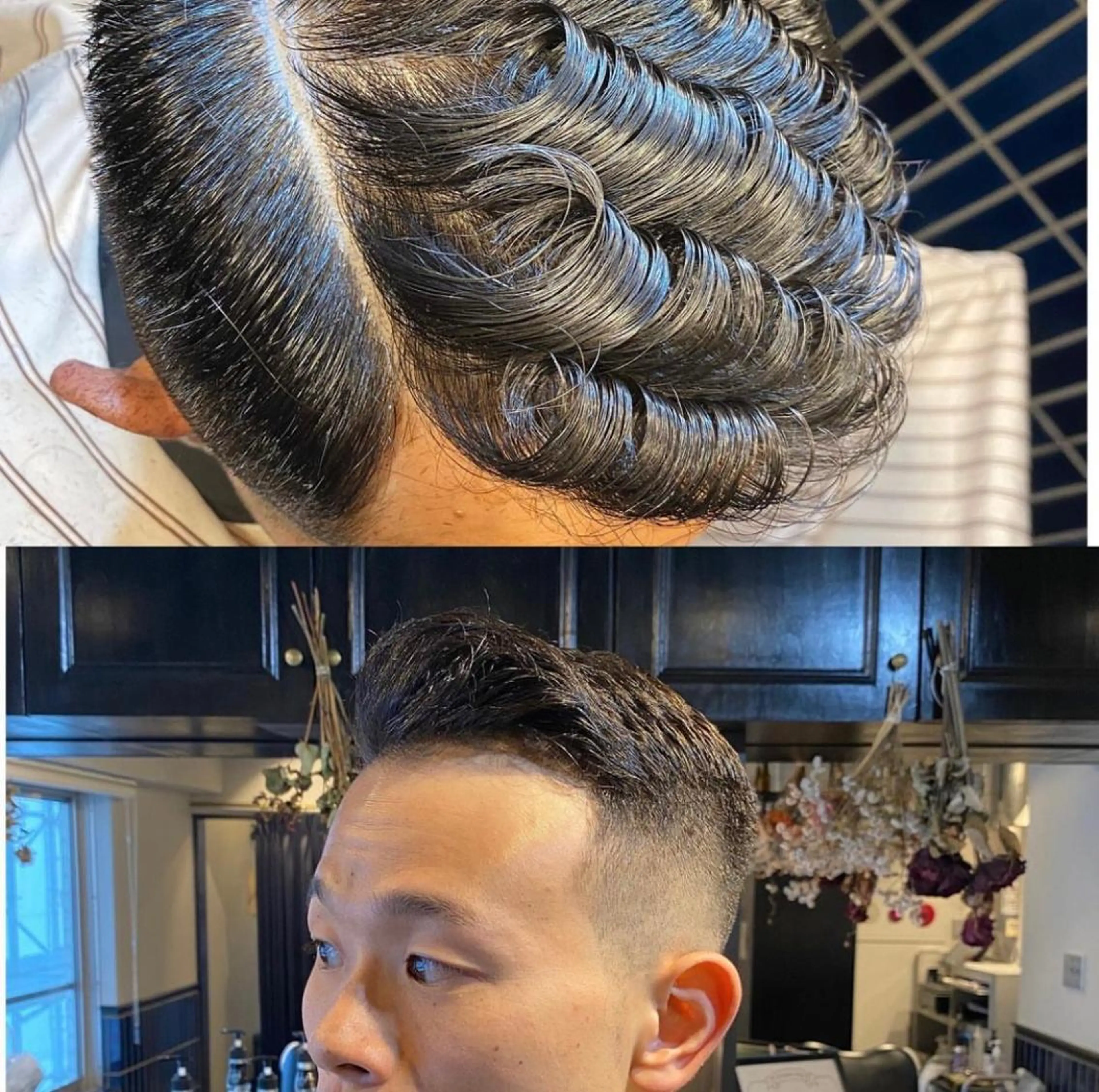 ショート 新宿スキンフェード 佐藤京介のヘアスタイル