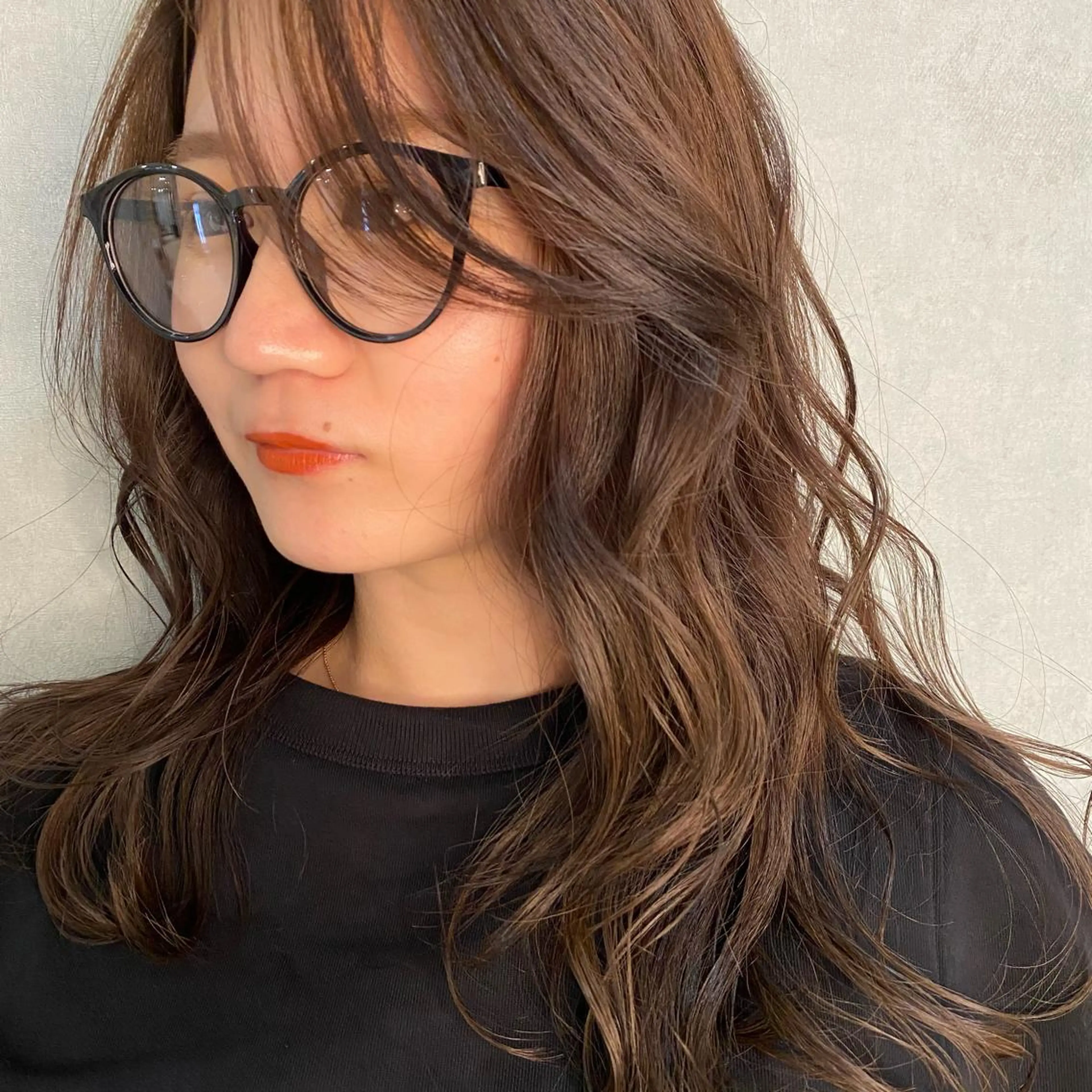 ロング かえ🩶韓国ボブ🎀 透明感カラー🥣のヘアスタイル