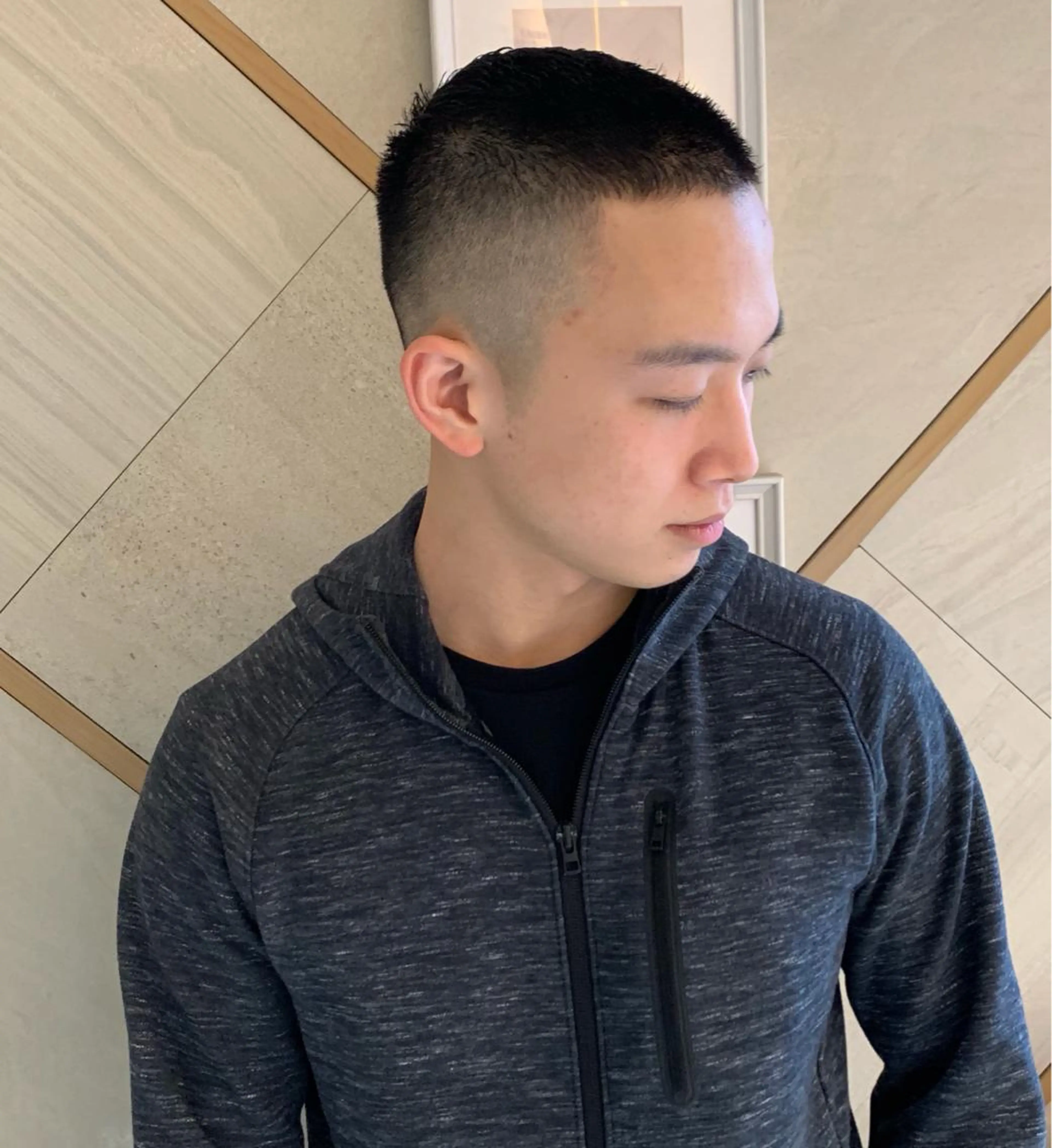 メンズ 断髪刈舞所属・大月 優汰のヘアスタイル