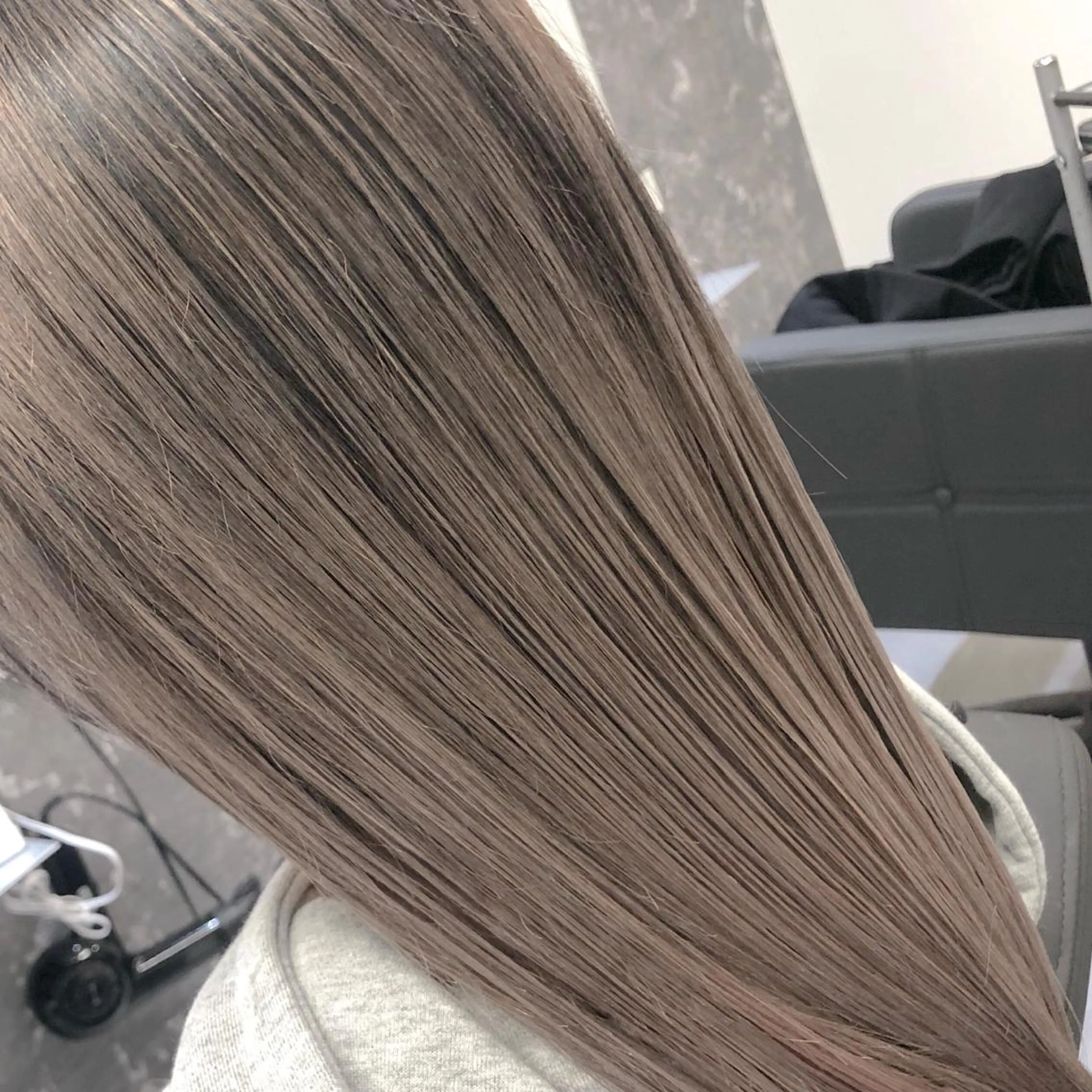 ロング カラー バレイヤージュ デザインカラー ハイライトカラー 外国人風カラー ハイライト アンドウ ユウ/ レイヤーカット/韓国のヘアスタイル