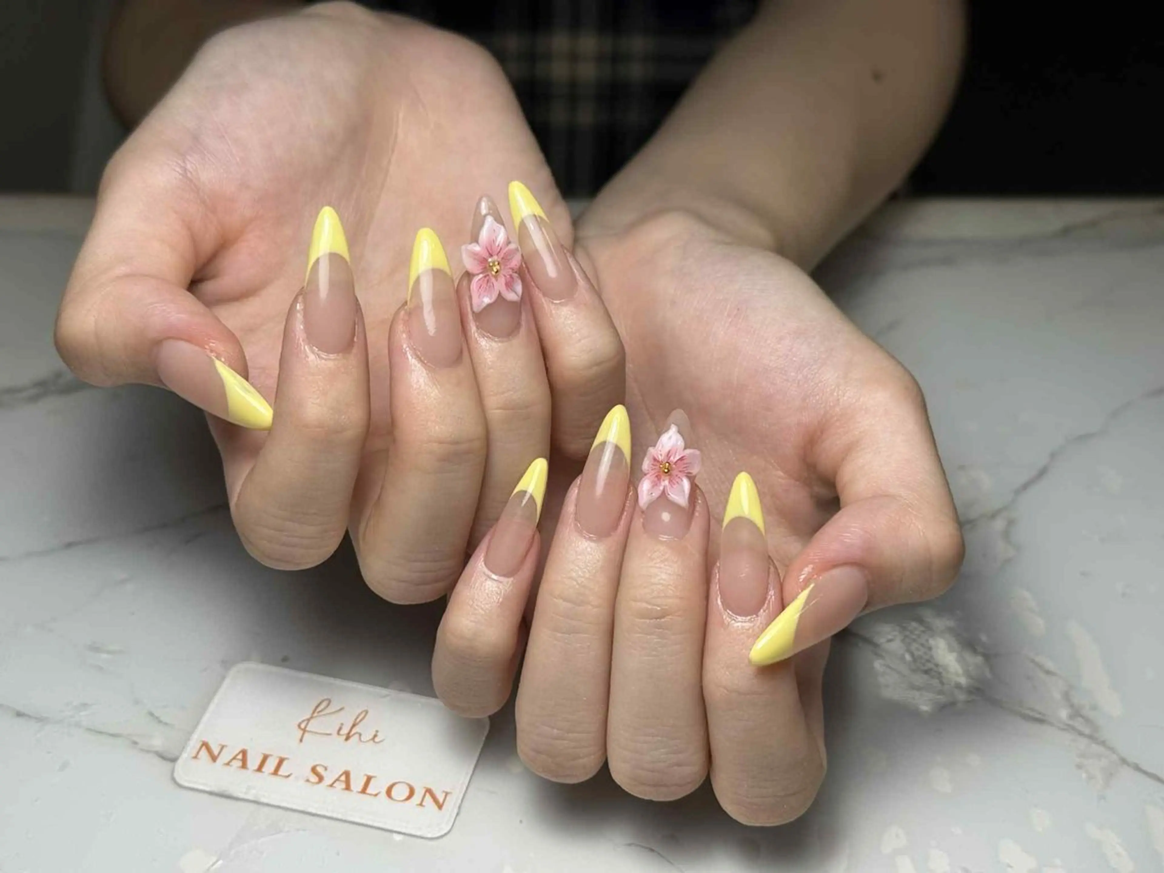 ネイル アートネイル フレンチネイル ジェルネイル グラデーション 韓国ネイル ハンドネイル ハンドケア Nail Salon Kihi さくらのネイルデザイン
