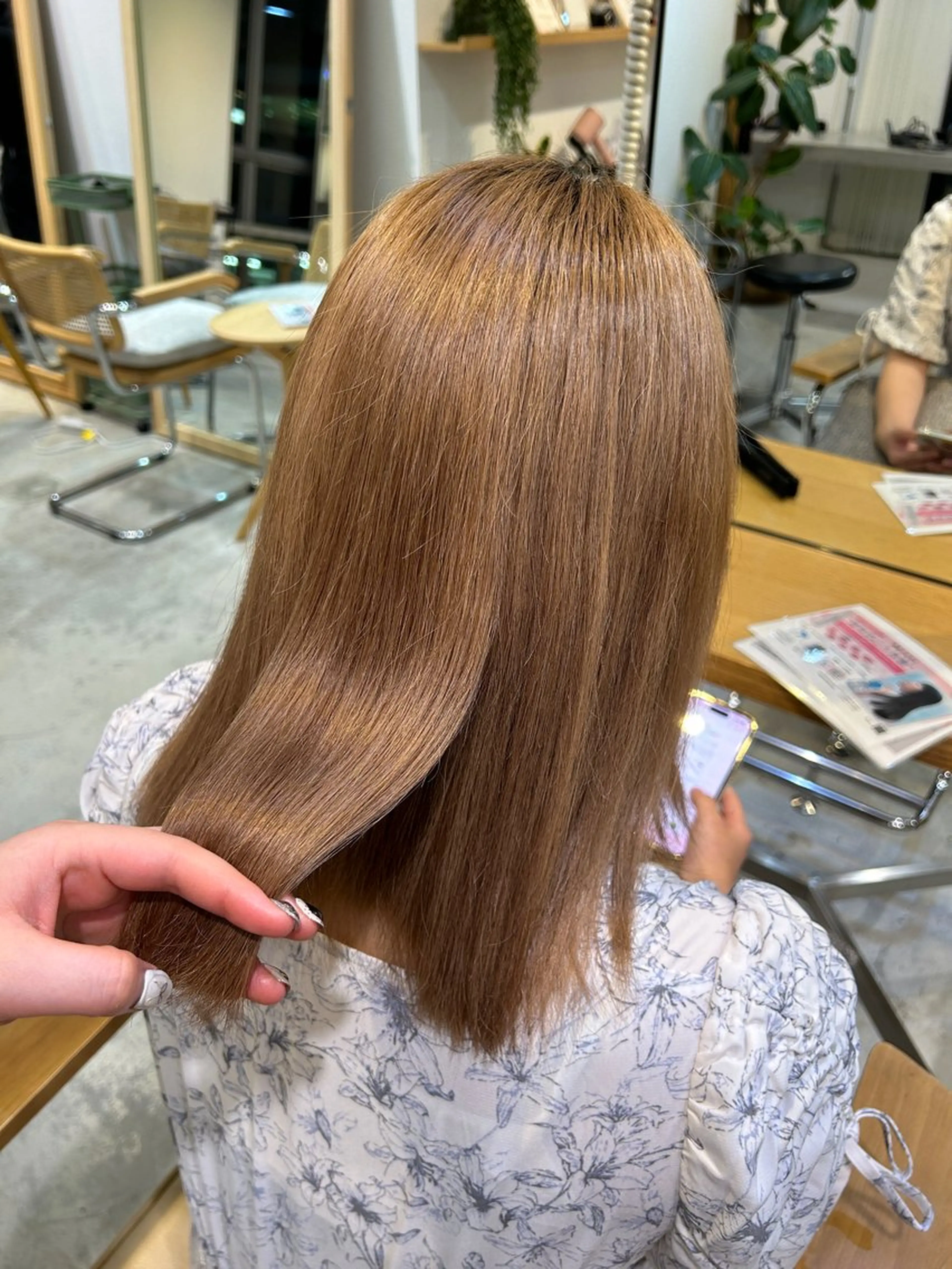 ミディアム 髪質改善 トリートメント FILMS所属・FILMS 銀座店 Mikotoのヘアスタイル