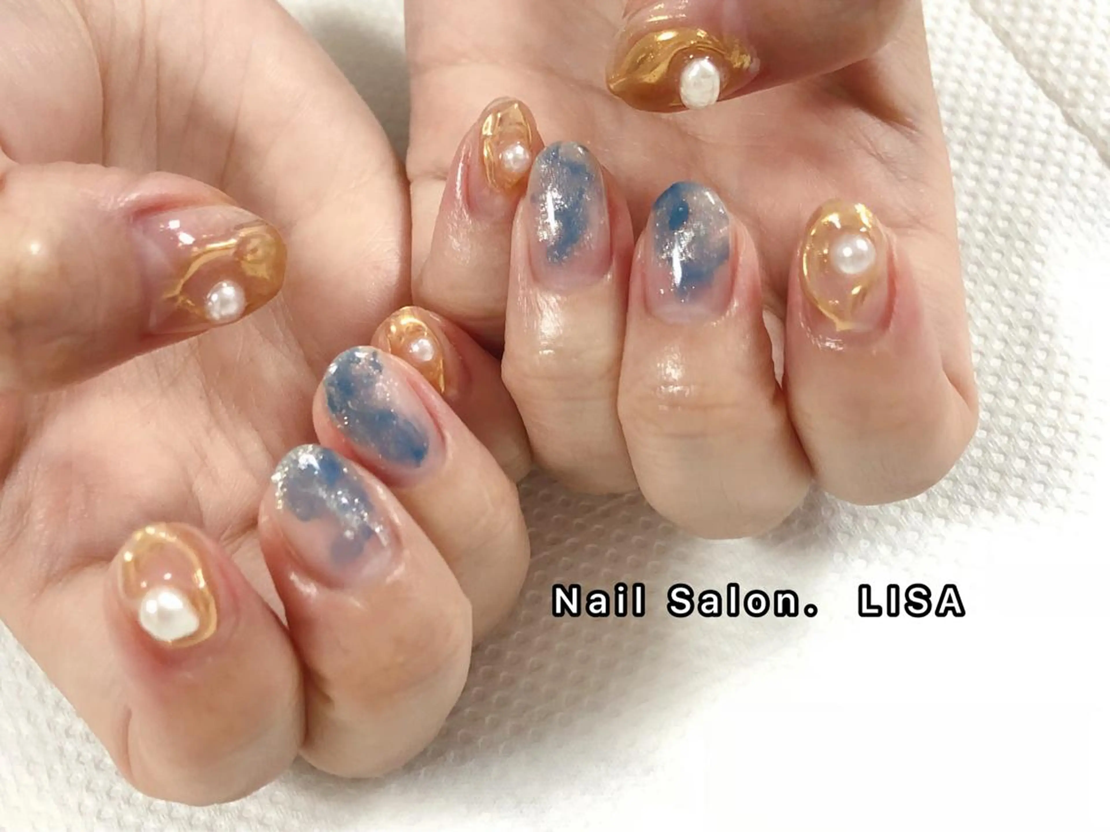 ネイル ニュアンスネイル 🎀 RI🎀のネイルデザイン