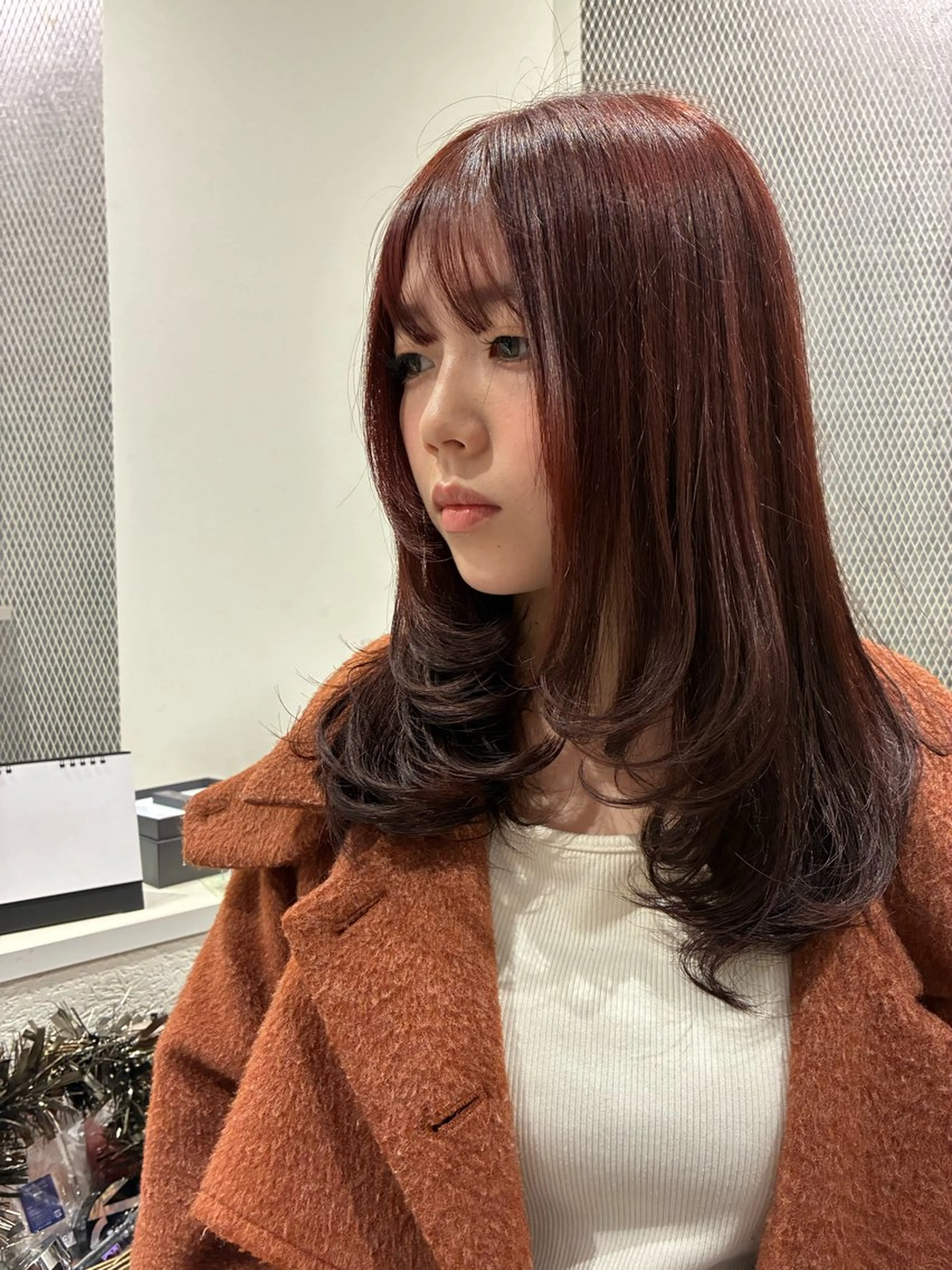 セミロング カット ヘアカラー cocotte🦋 miyuのヘアスタイル