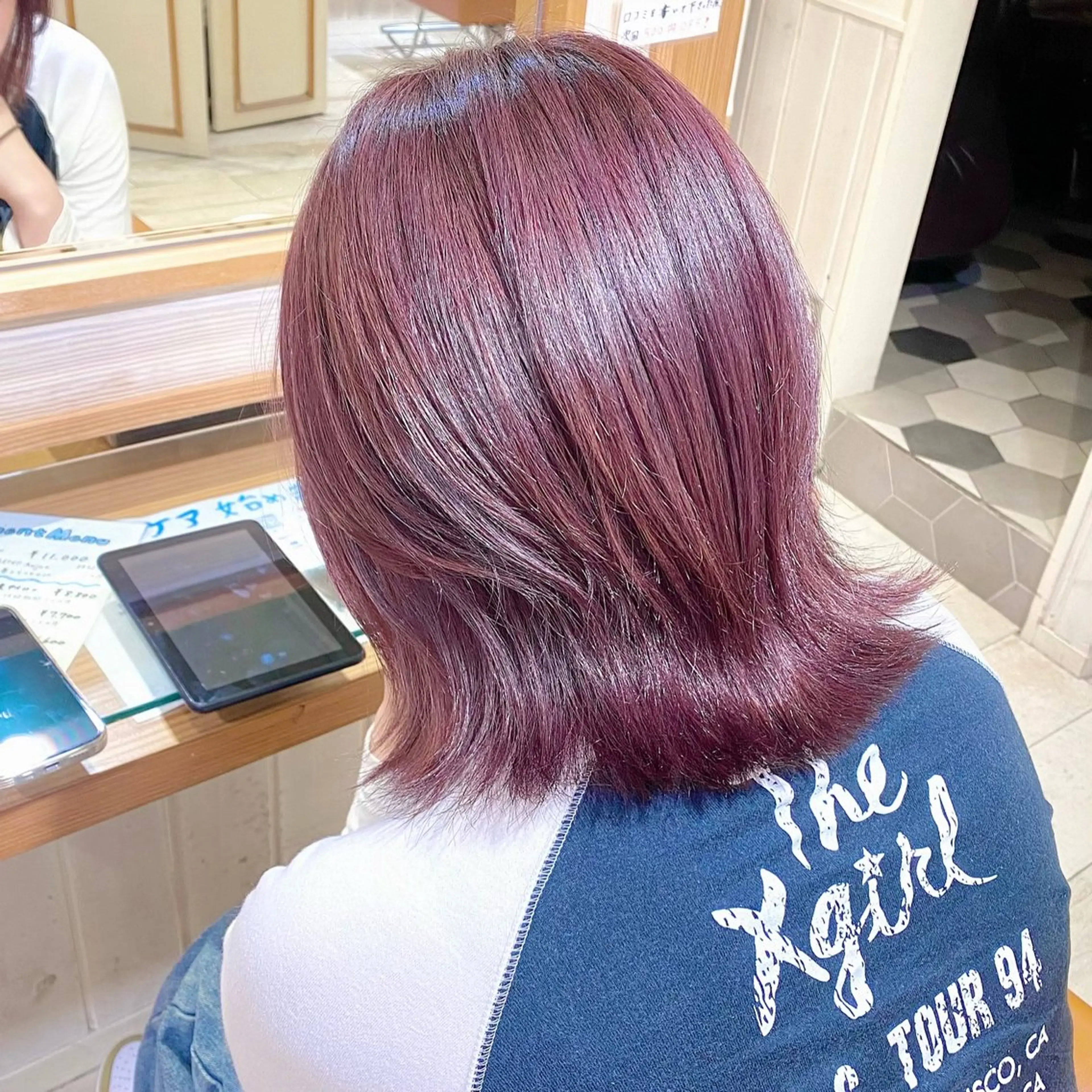 ショート カラー ブリーチ ラベンダーカラー ラベンダーグレー ピンクカラー ピンクラベンダー 🌸小島友梨香🌸 ブリーチカラーのヘアスタイル