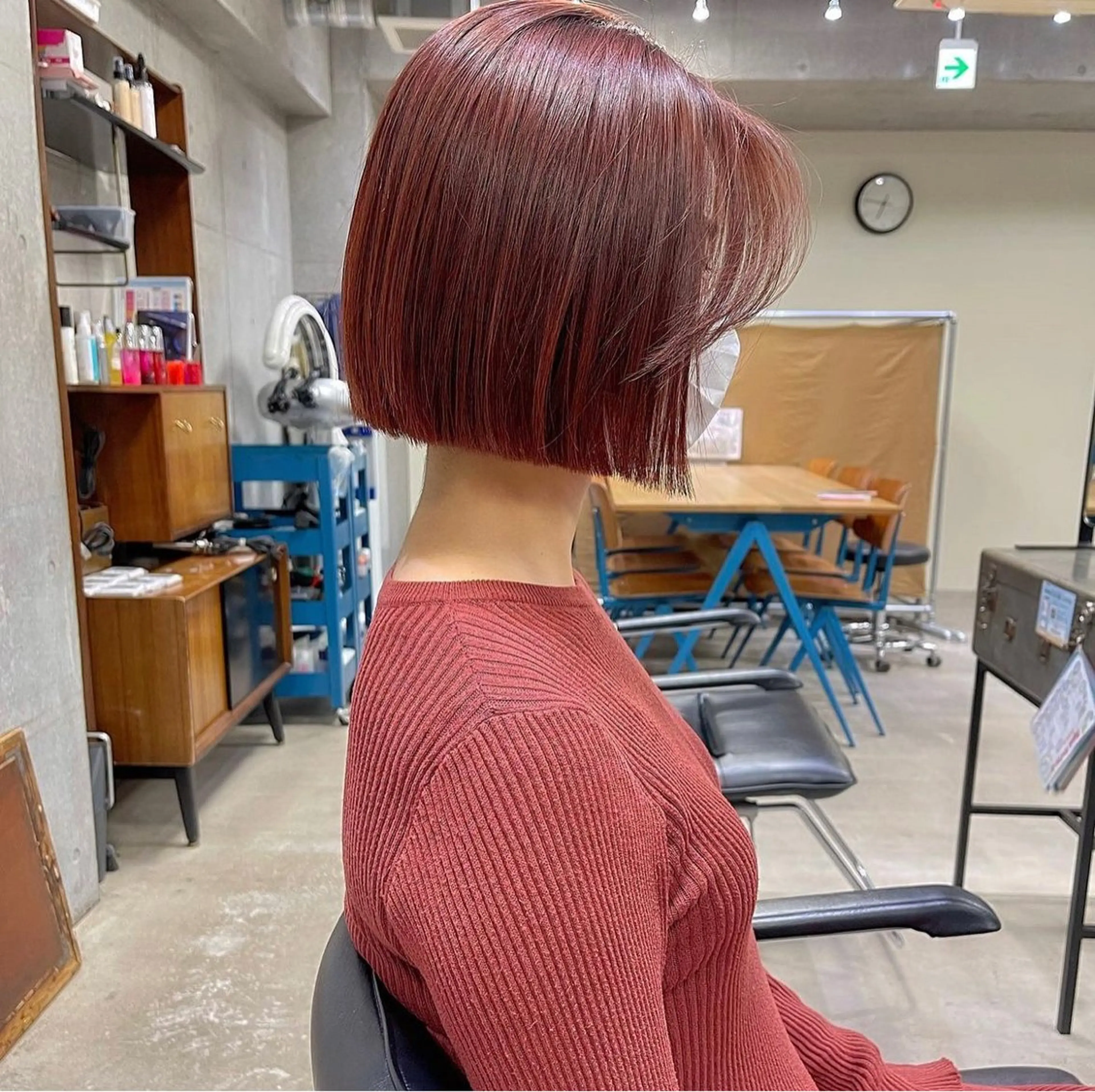 ショート カラー レイヤーカット/ルー ツカラー/EMIRIのヘアスタイル