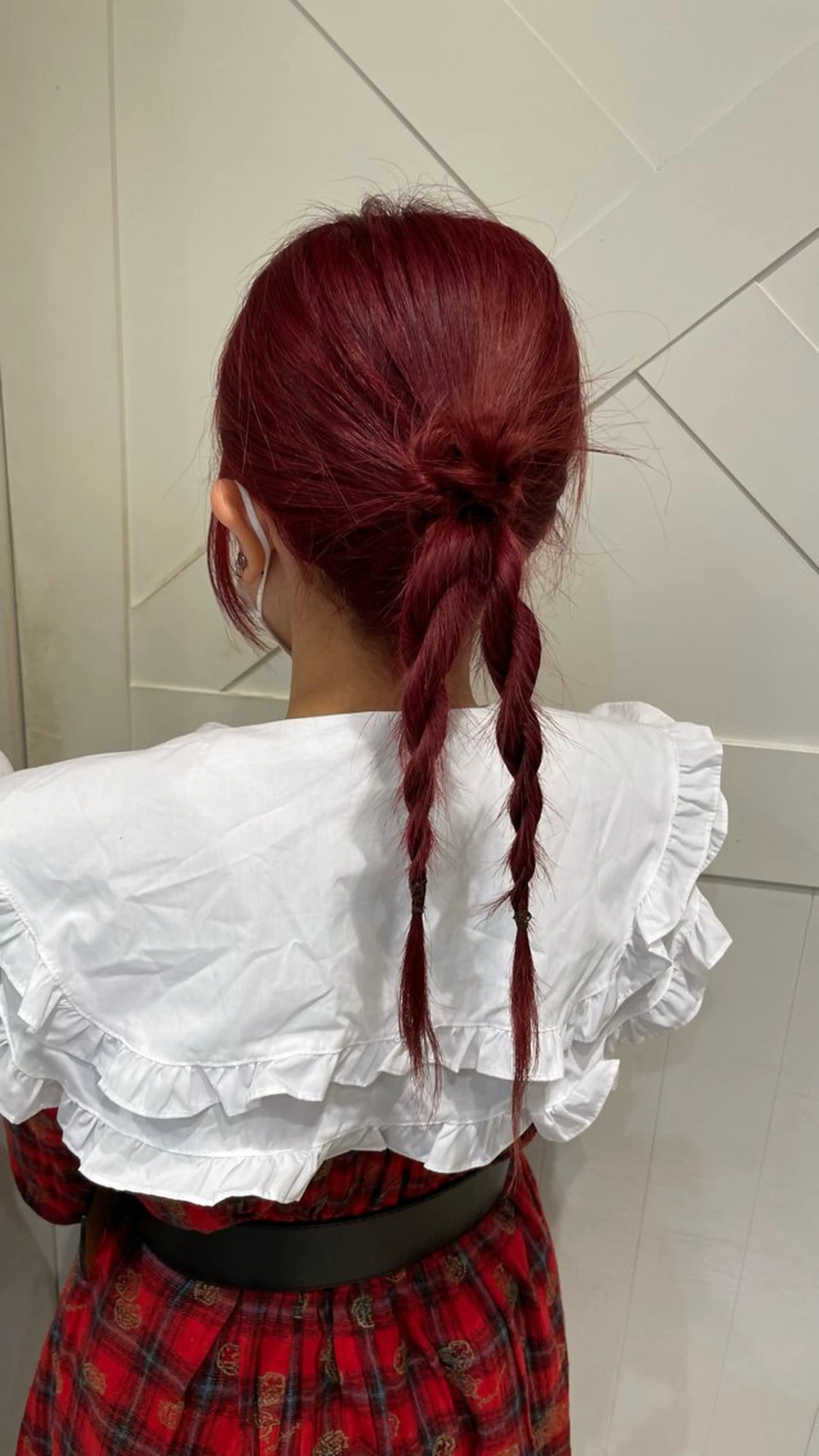 ヘアアレンジ ヘアセット ヘアメ☯️派手髪 ☯️ルカのヘアスタイル
