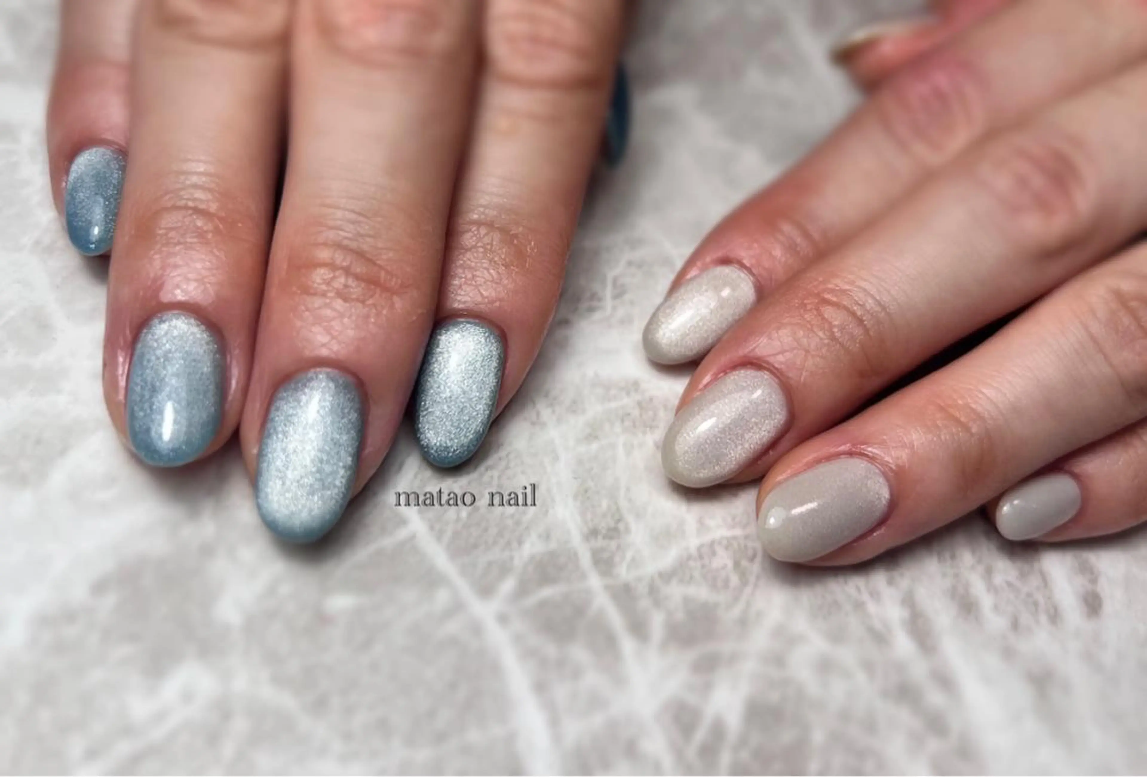 ネイル マグネットネイル ハンドネイル フットネイル matao nailのネイルデザイン