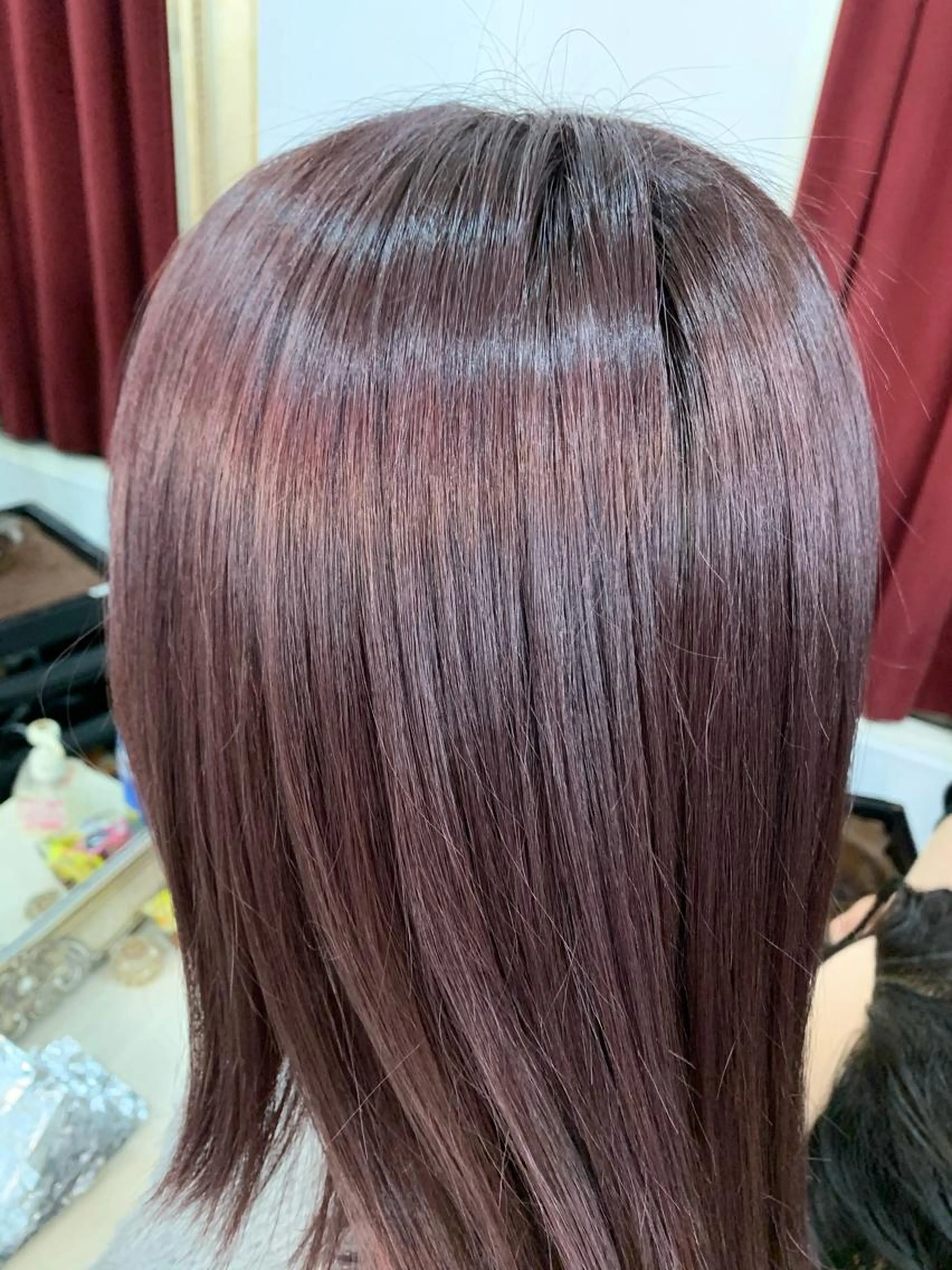 【バサバサにならない】艶髪ストレート（縮毛矯正）＋カットの写真