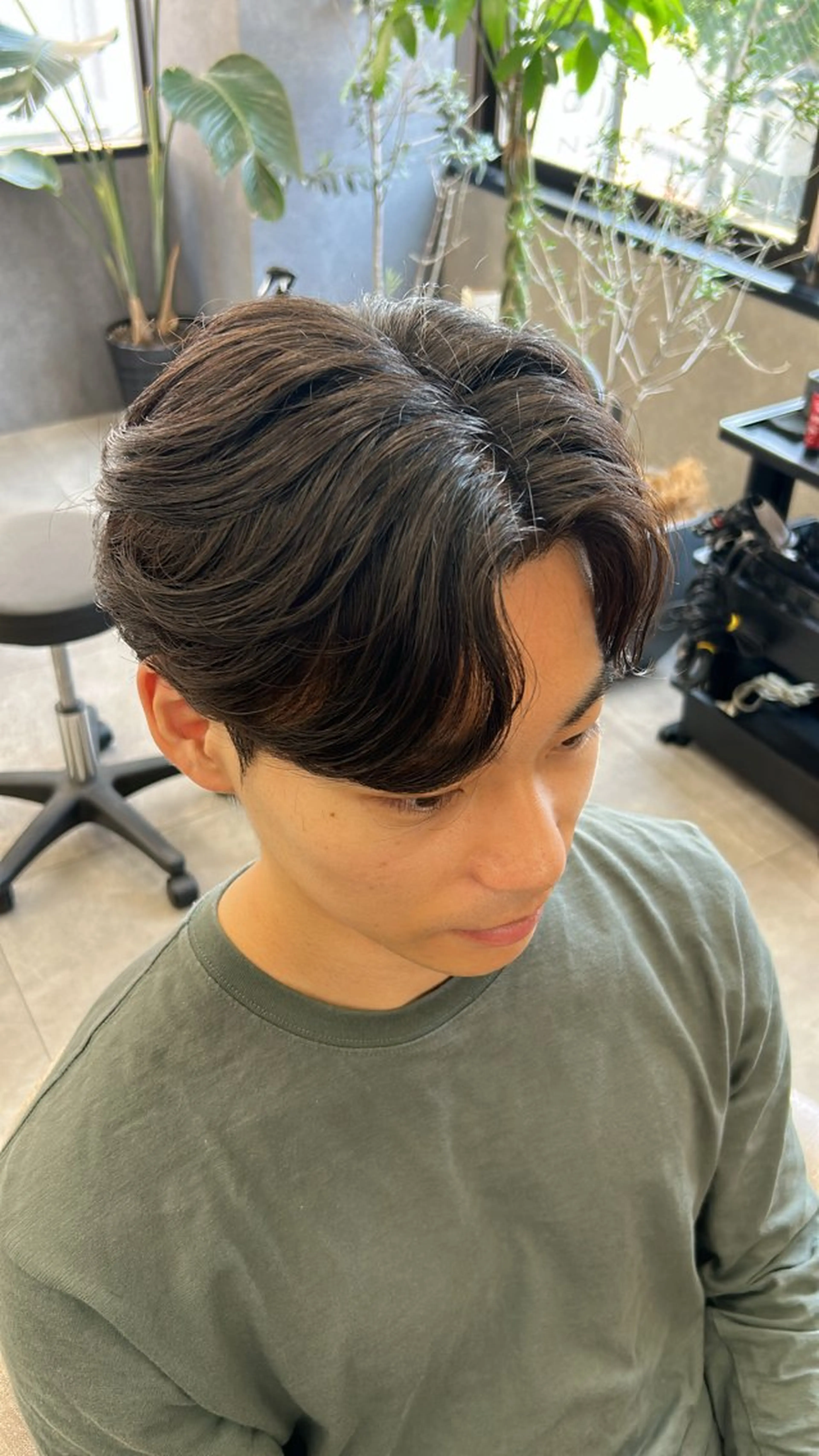 【メンズ限定】✨️カット＋パーマ✨️新規限定50%OFF¥11000→¥5500(ツイスト、波巻き＋1000)の写真