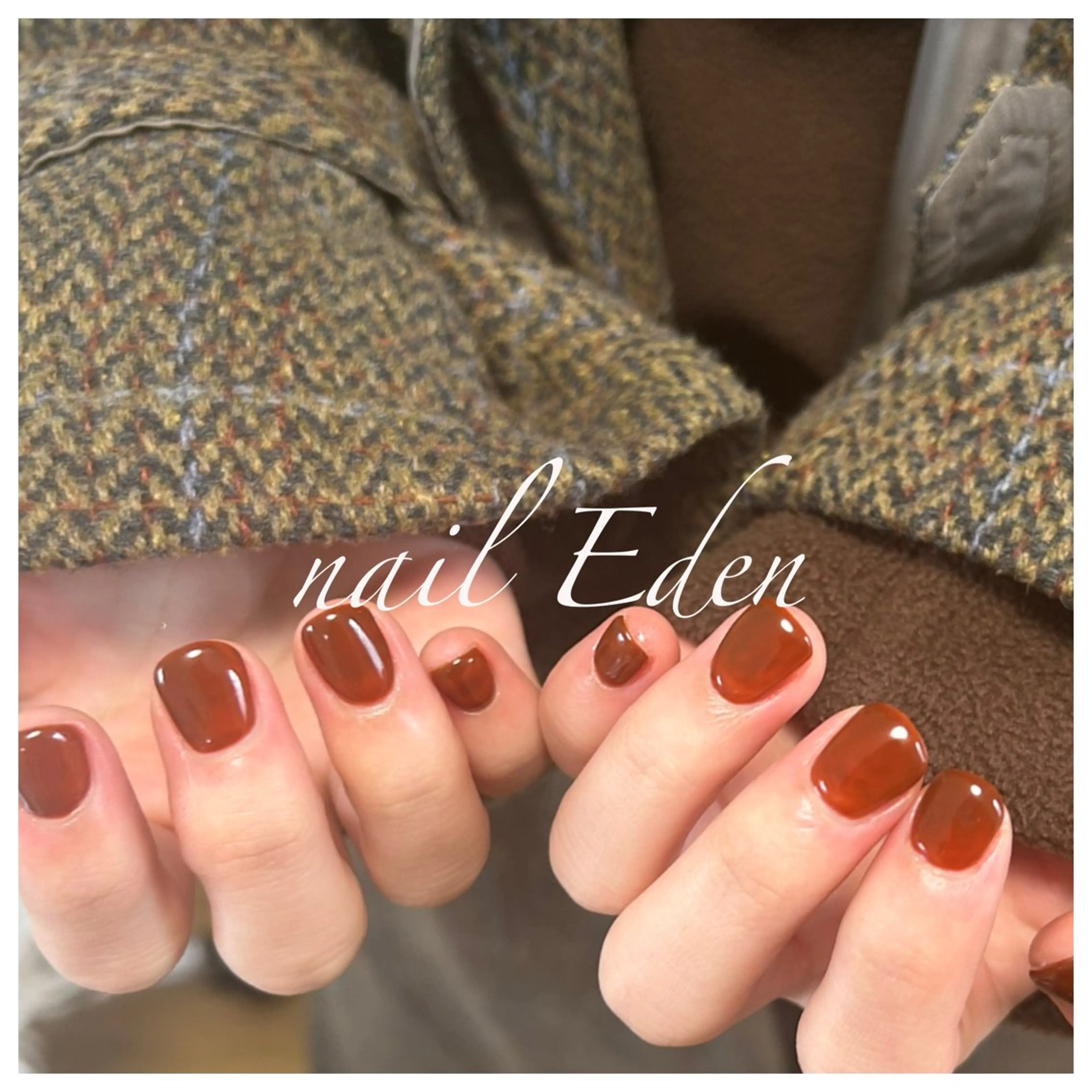 ネイル クリアネイル Eden　private nail saron所属・Eden ♾️のネイルデザイン