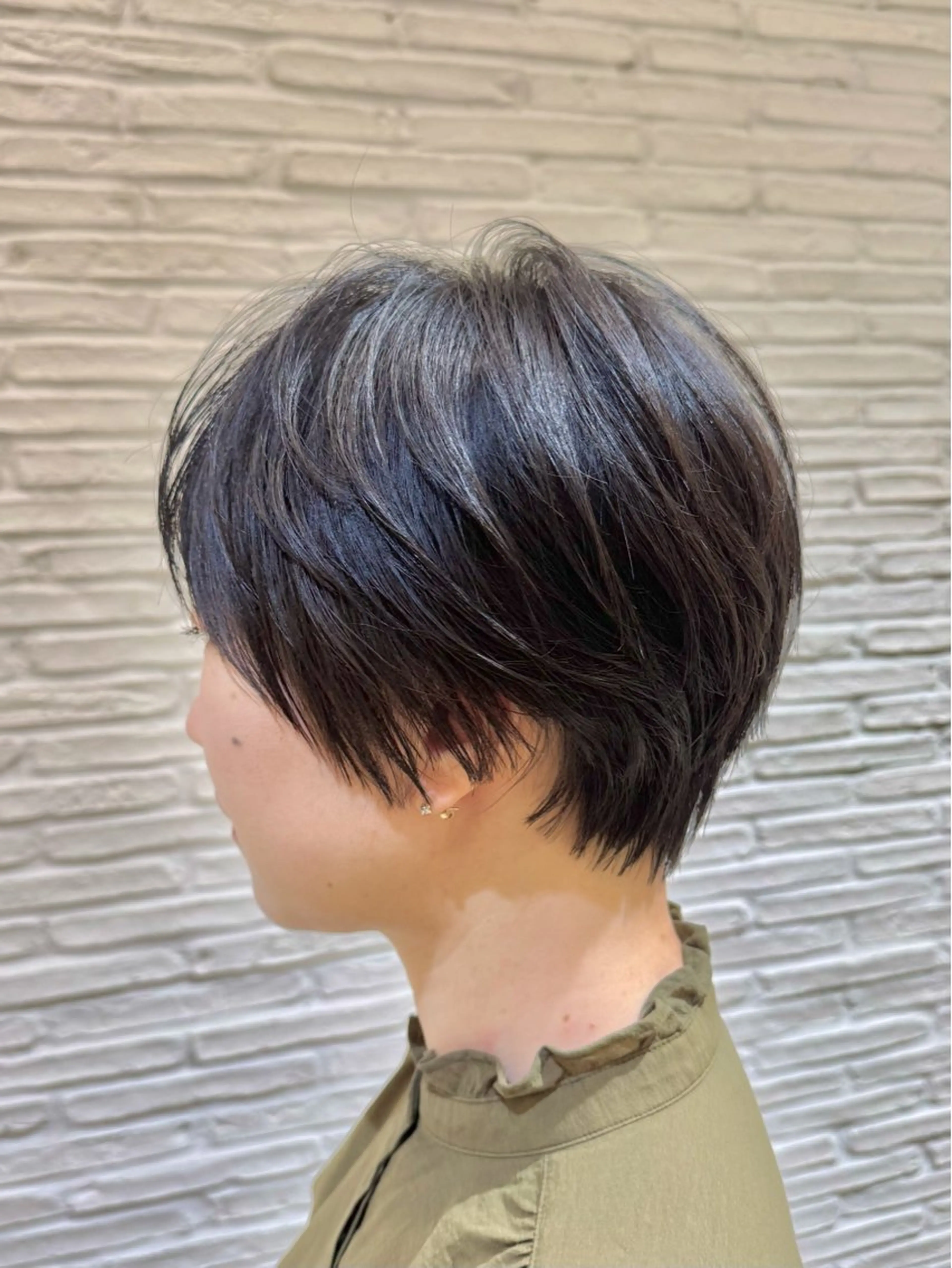ショート カラー ショートヘア カット ヘアカラー トリートメント amie by AFLOAT 浦和店のヘアスタイル