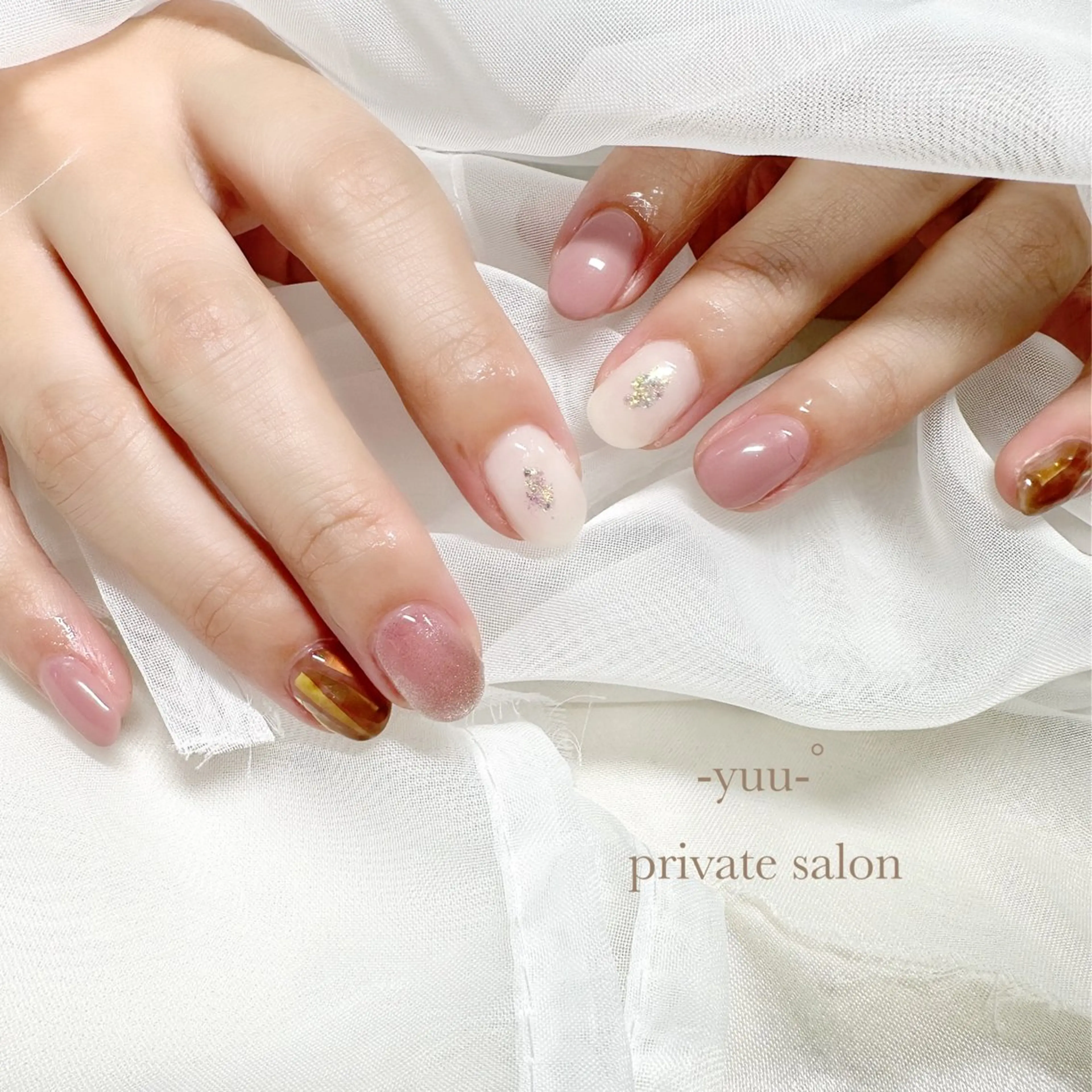 ネイル オフィスネイル -yuu-所属・Lino ﾟのネイルデザイン