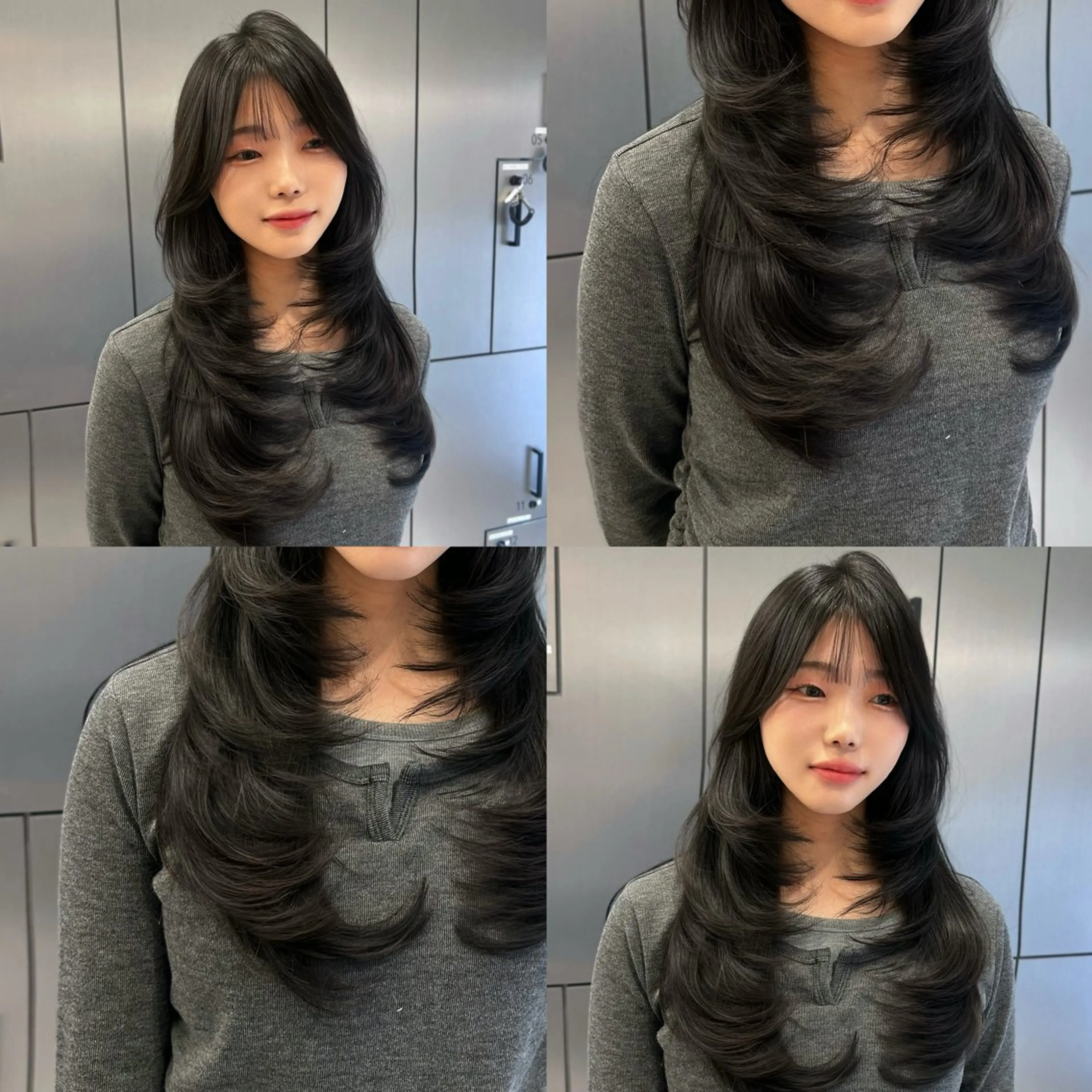 ロング レイヤーカット カット ヘアカラー 大人レイヤー/艶髪 🇺🇸TOMONAのヘアスタイル