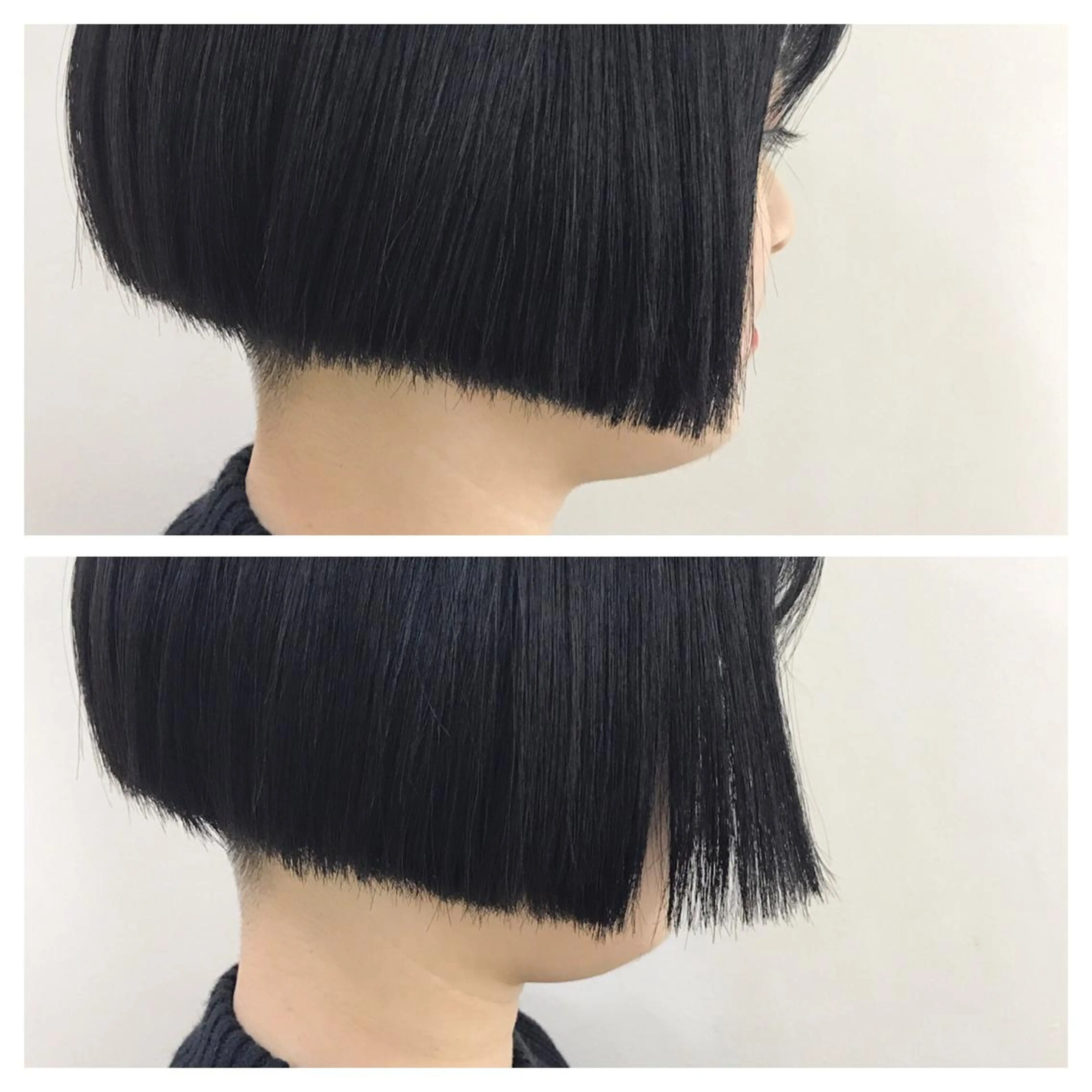 ショート ボブ ﾊｲﾄｰﾝ/ｼｮｰﾄ 村上淳乃🐥のヘアスタイル