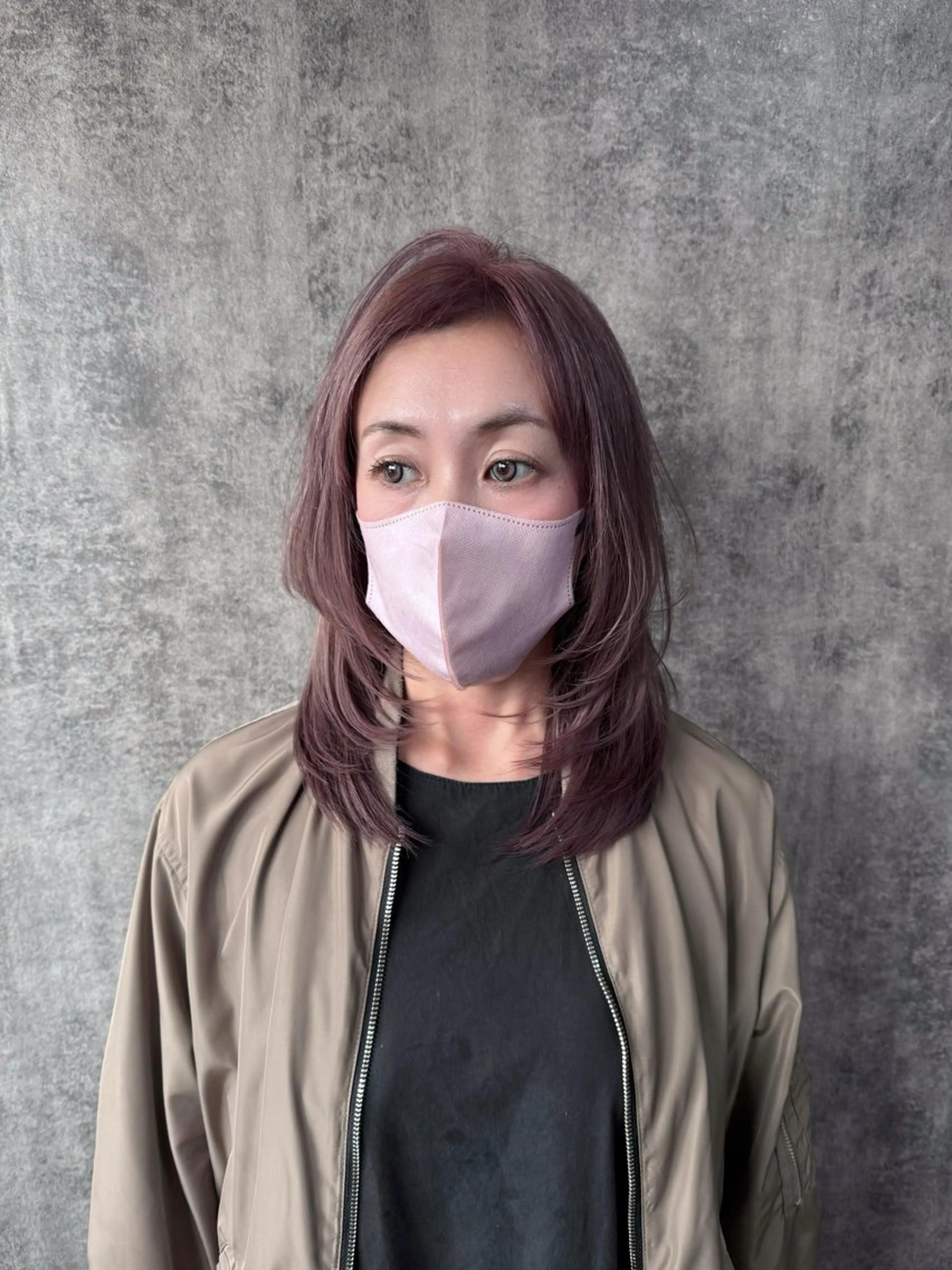 セミロング レイヤーカット カット ヘアカラー トリートメント CAPSULE 【カプセル】所属・CAPSULE 平野 廉のヘアスタイル