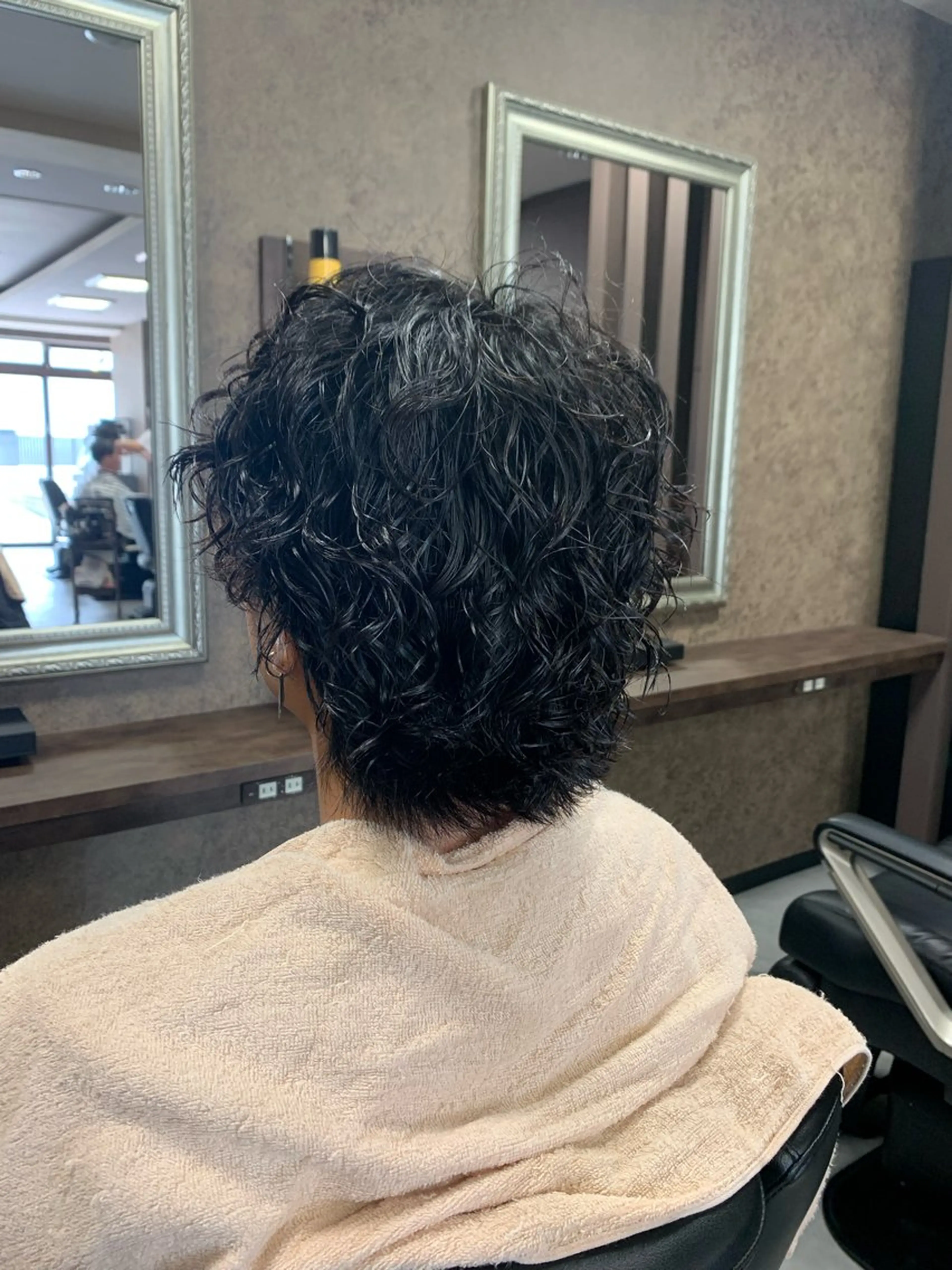 パーマ メンズ バーバーショップ涼桜新町店所属・田中大 パーマ/メンズカットのヘアスタイル