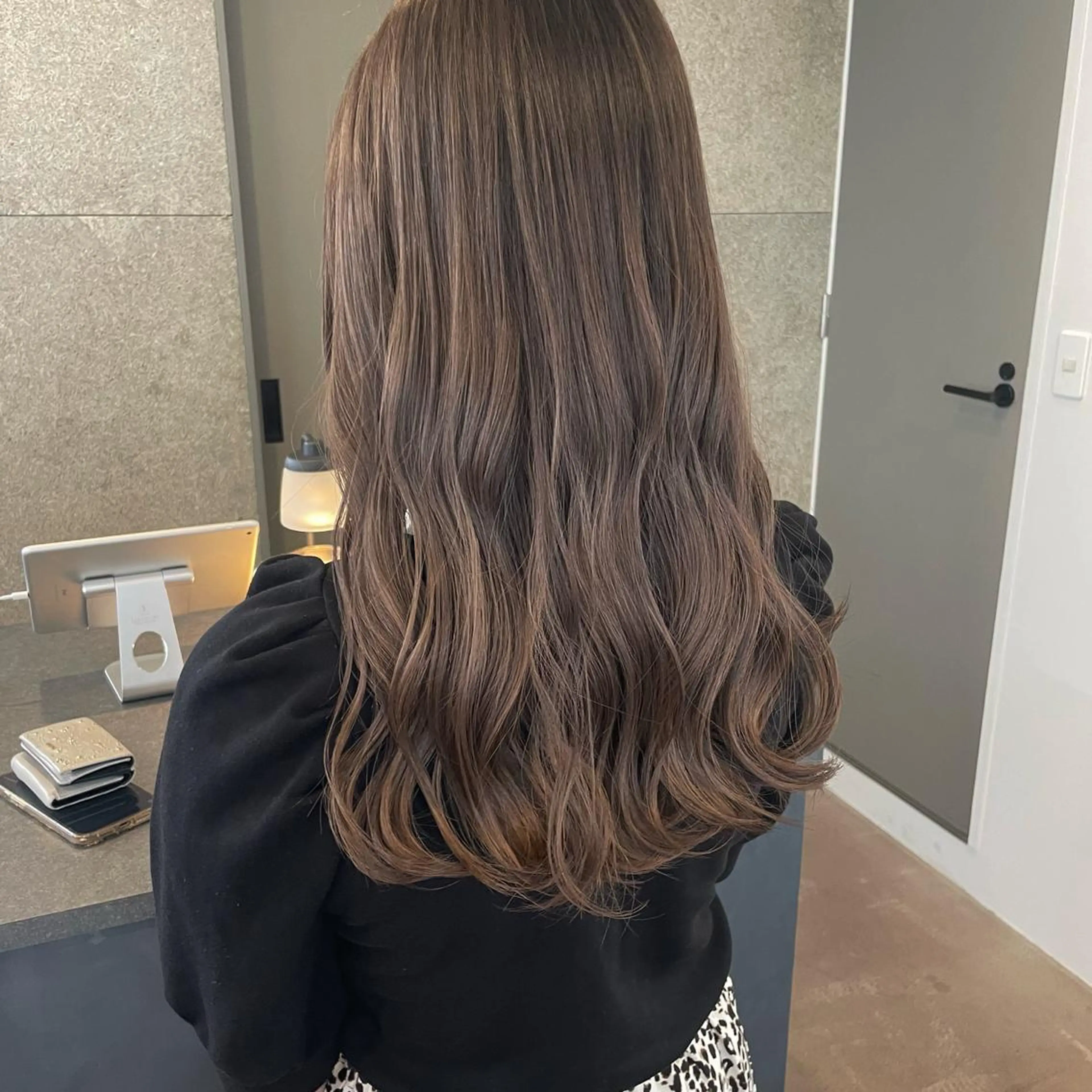 ロング カラー ヘアカラー salowin SHIBUYA me+店所属・kasumi/渋谷/ パーマのヘアスタイル