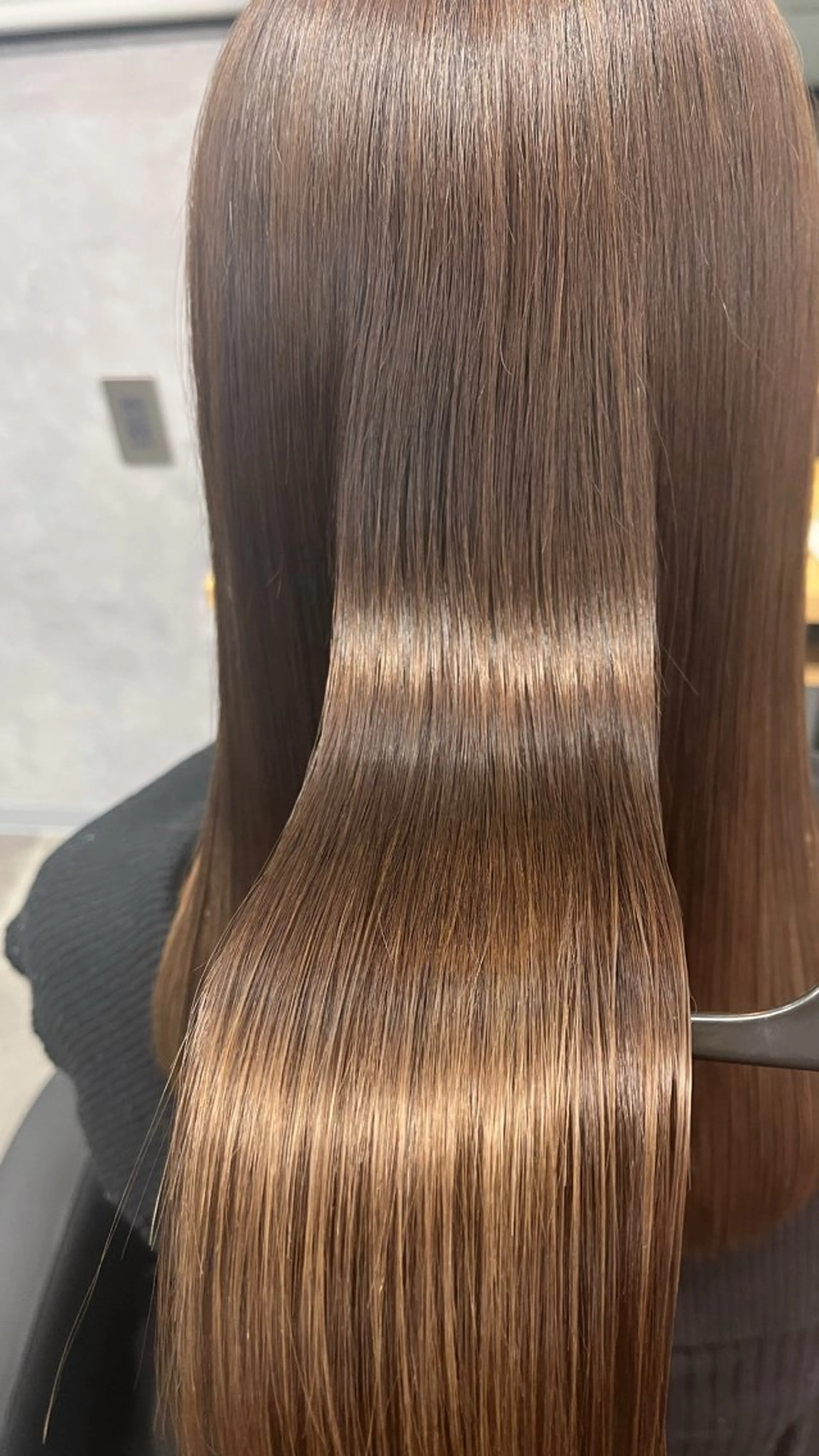 ミディアム カラー ヘアカラー 熊谷 有紗のヘアスタイル