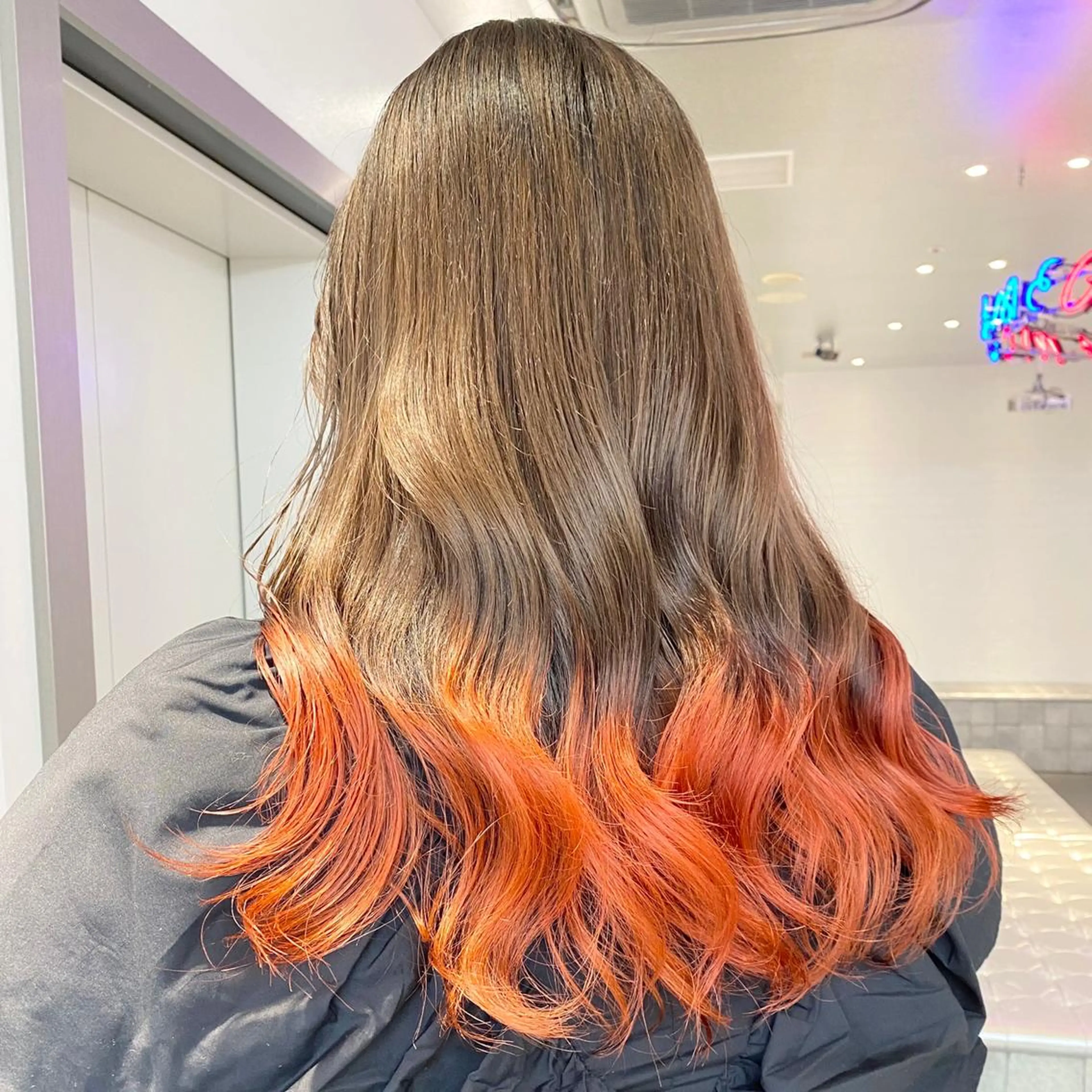 ロング カラー Je suis heureuse Miel所属・🐩艶カラー/ chisato🌙のヘアスタイル