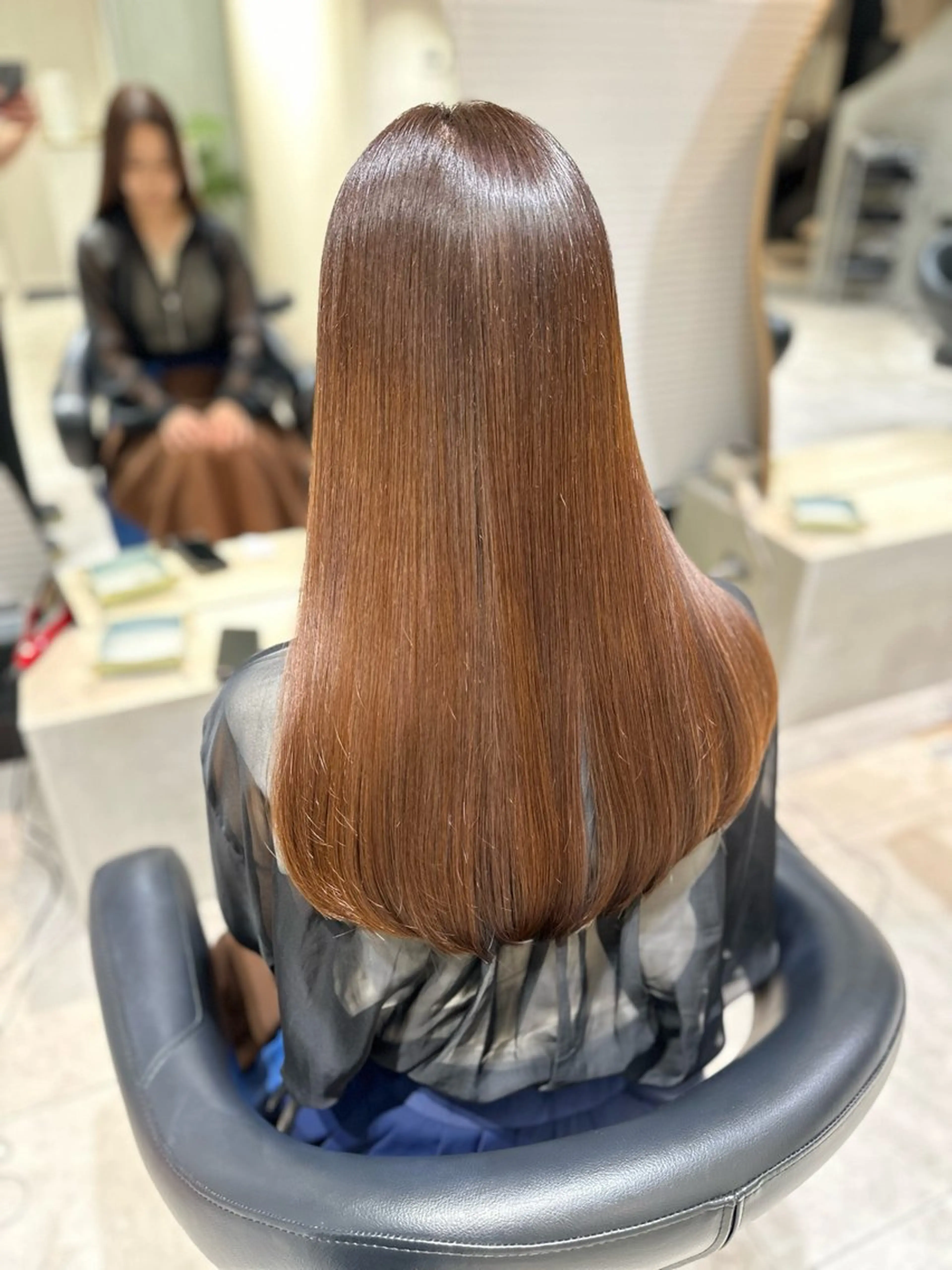 ロング パーマ 縮毛矯正 トリートメント 🫧美髪縮毛矯正🫧 横山 遥のヘアスタイル