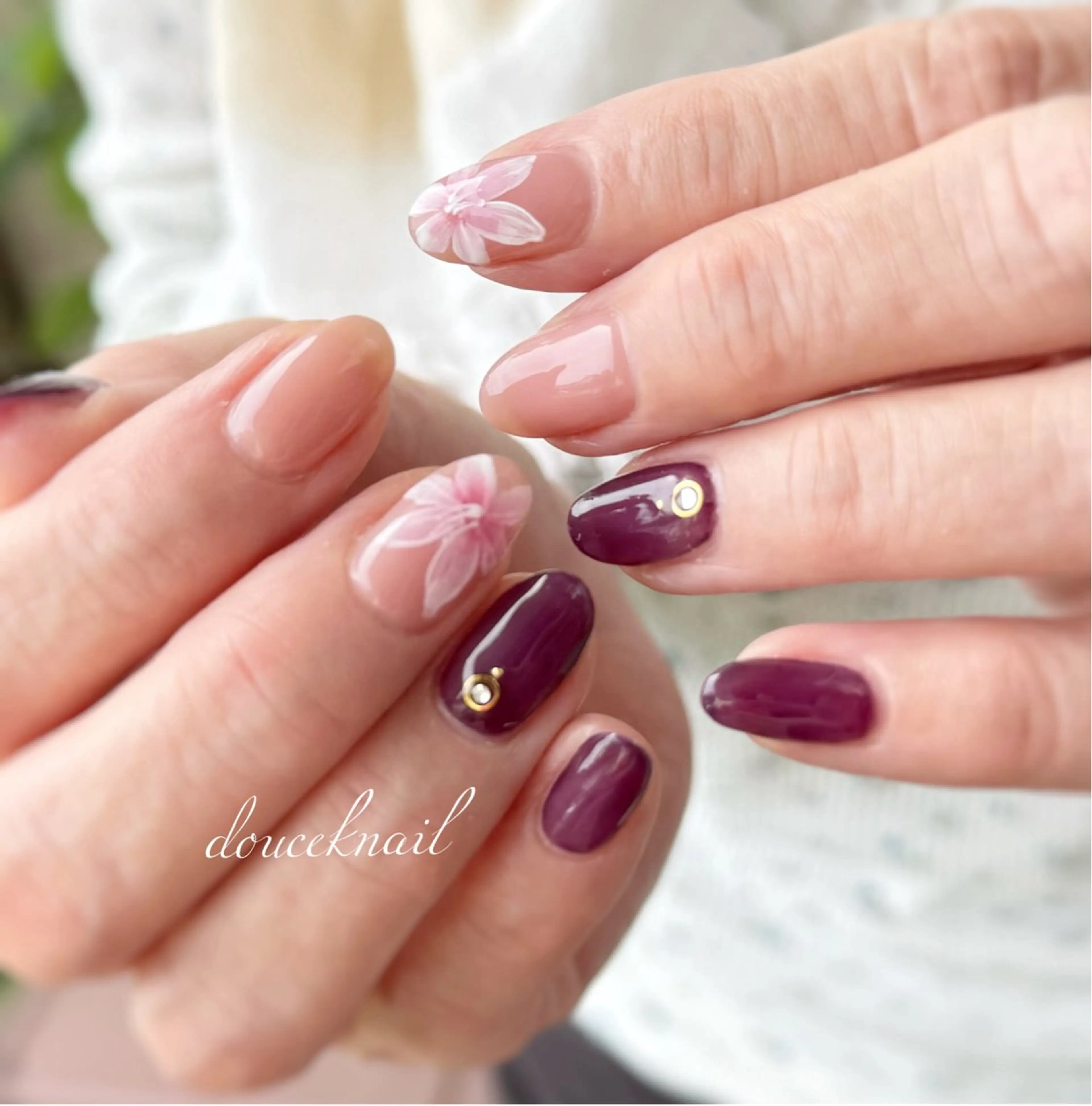 ネイル ハンドネイル douceknail所属・本厚木駅 徒歩3分のネイルデザイン