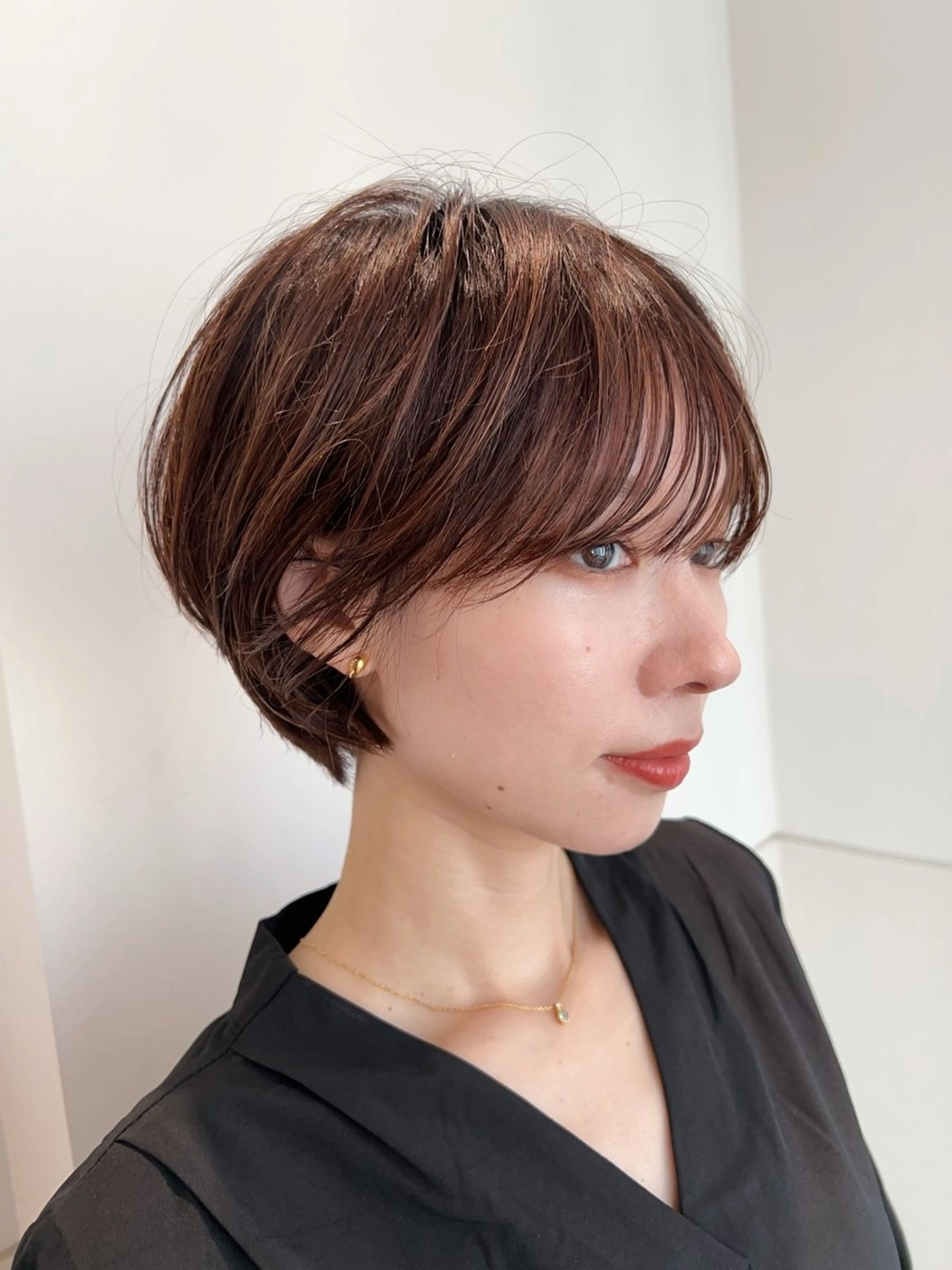 ショート ヘアカラー ヘッドスパ 縮毛矯正 /横山陸人のヘアスタイル