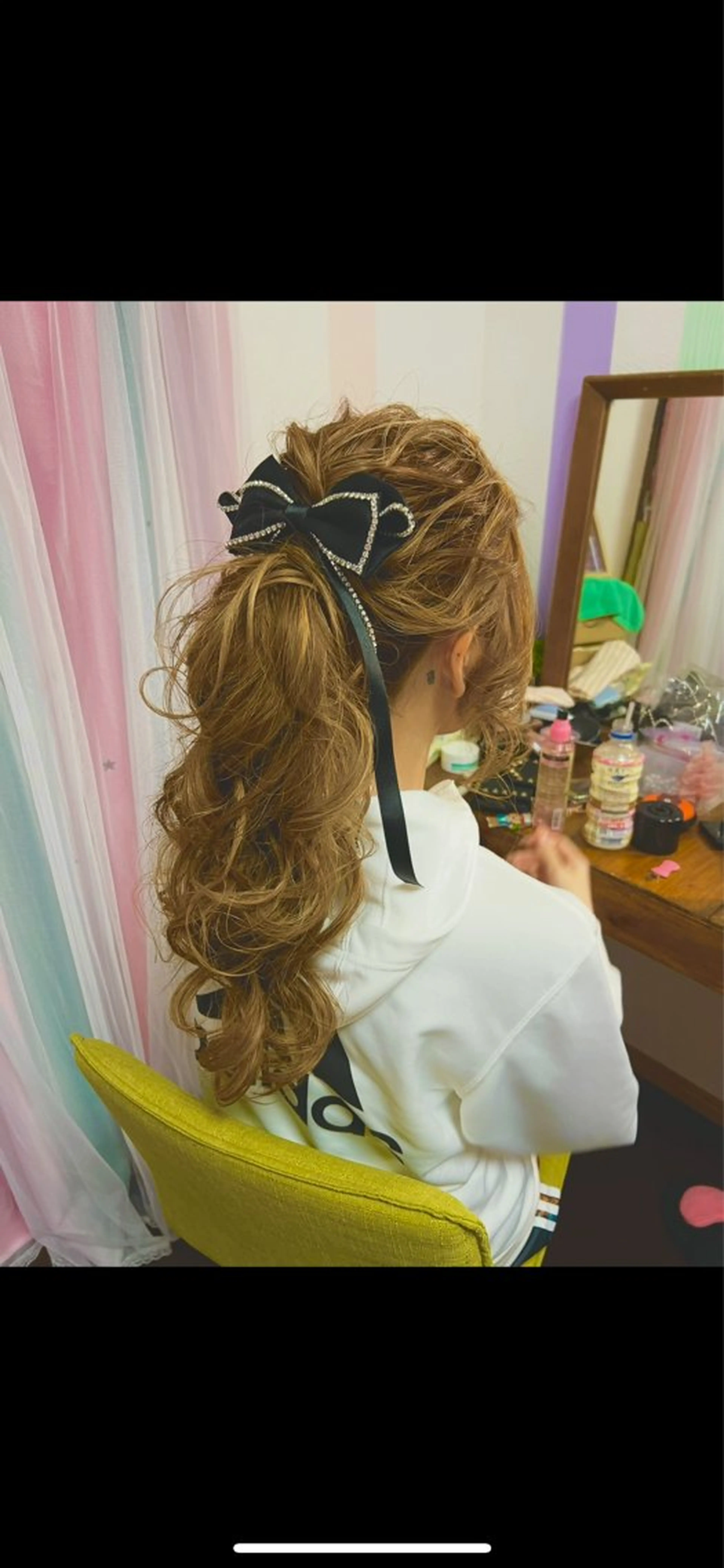 ロング ヘアセット clapton所属・clap tonのマツエク・マツパデザイン