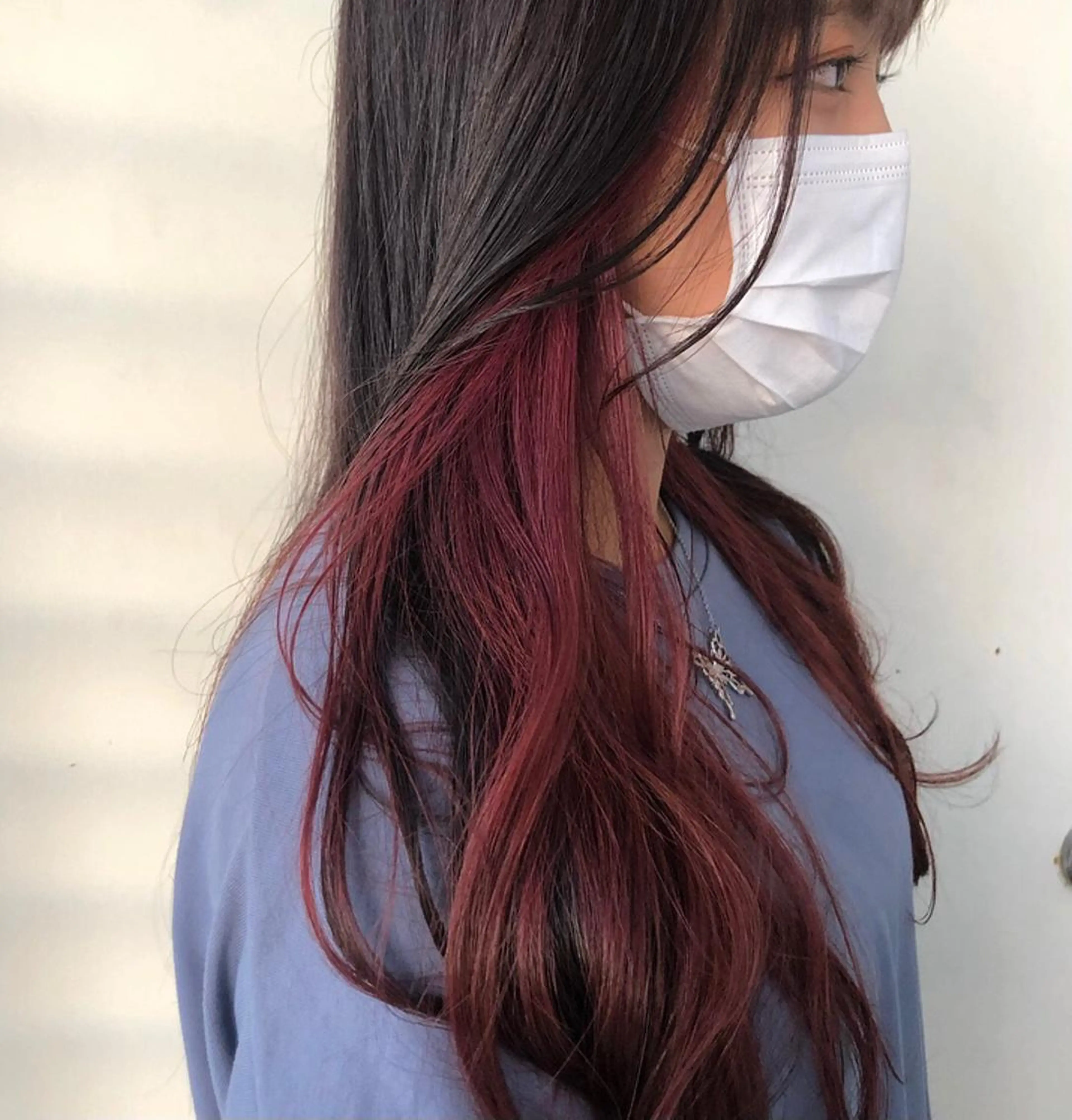 ロング カラー ブリーチ ケアブリーチ インナーカラー ヘアカラー 🌿透明感ヘア 園田　朱梨🌿のヘアスタイル