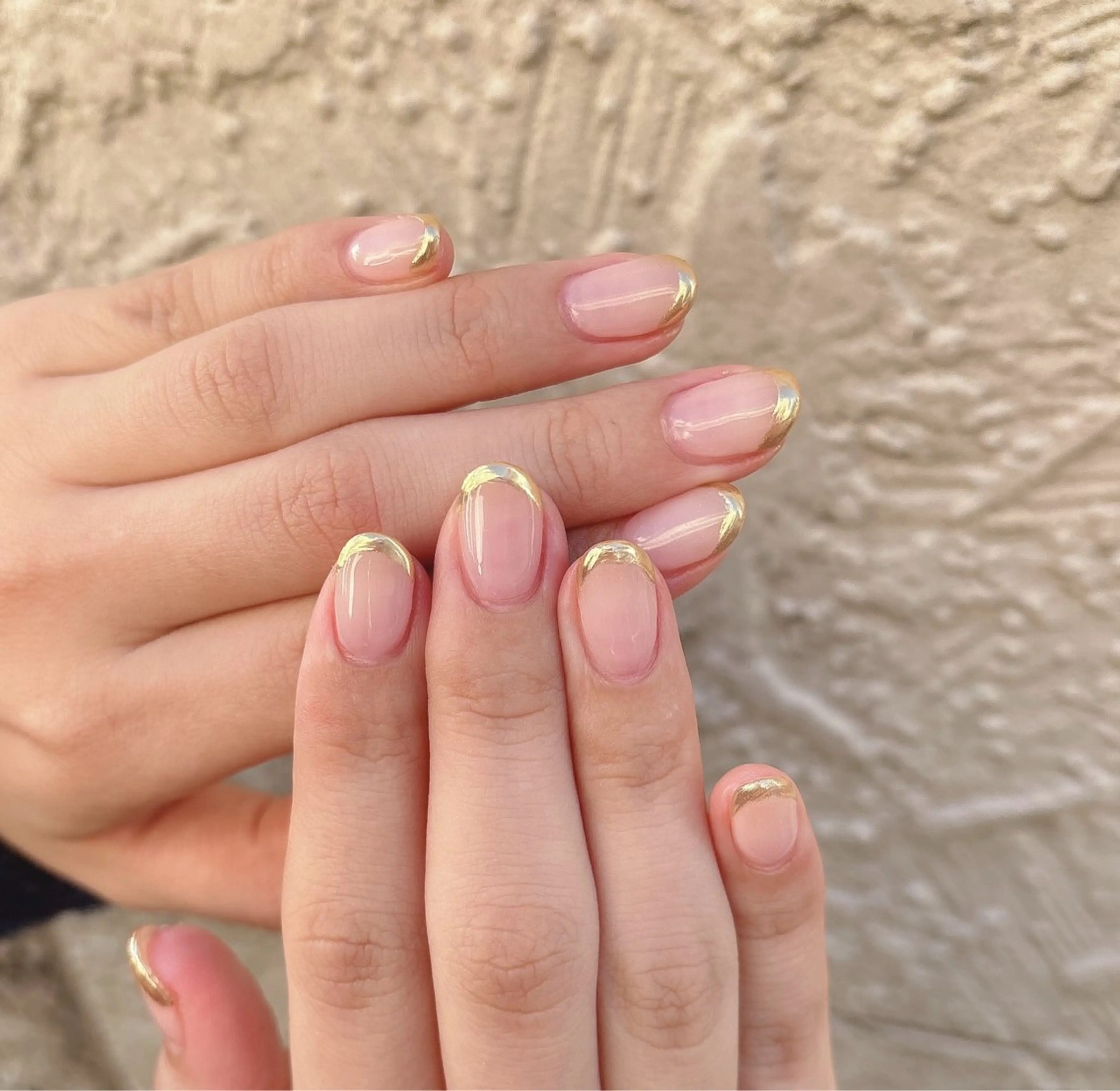 ネイル フレンチネイル ミラーネイル ハンドネイル nails 🎀meのネイルデザイン