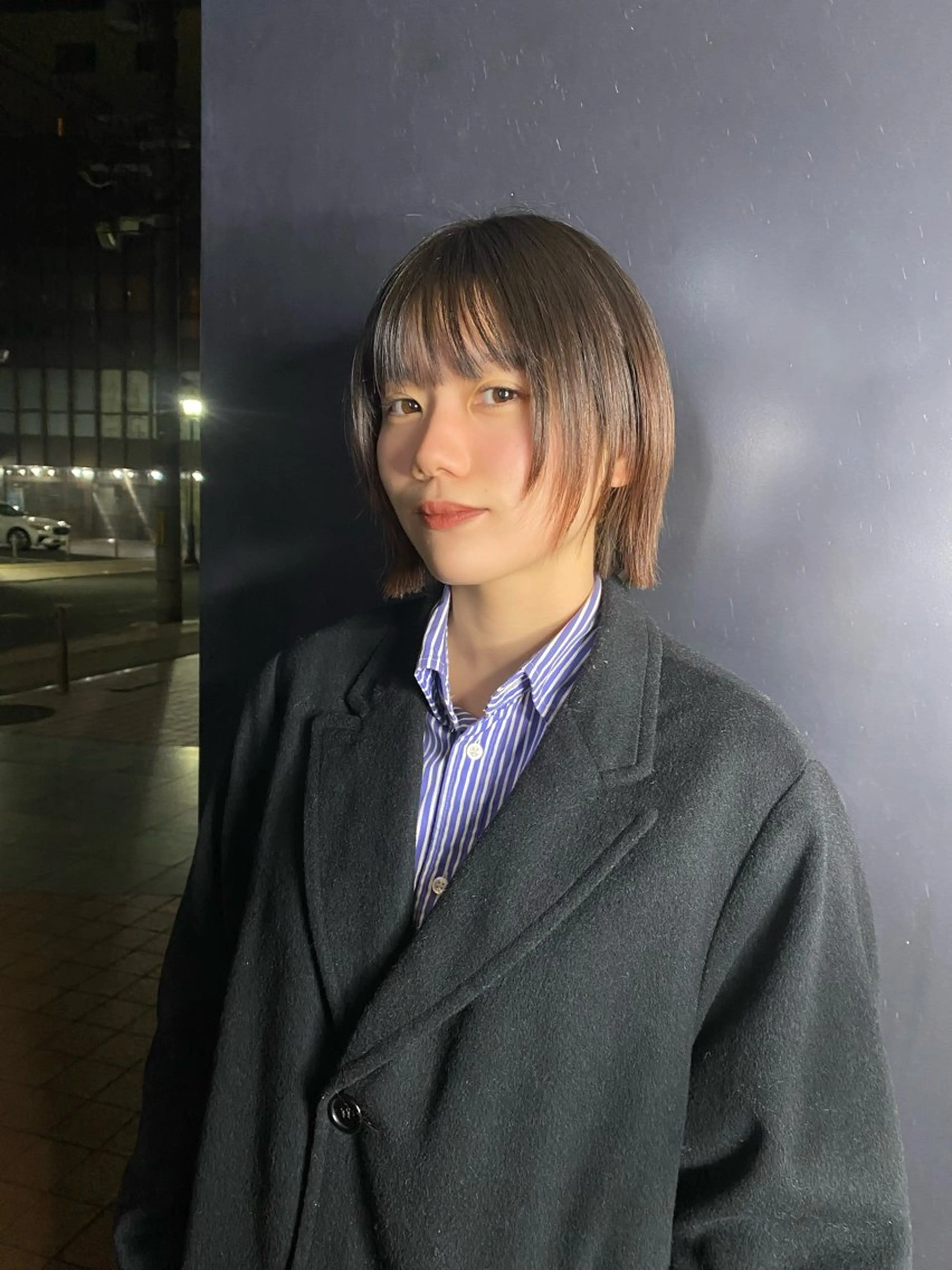 ショート ボブレイヤー ボブ レイヤーカット 外ハネヘア ARUE所属・🫧RIRI 🫧のヘアスタイル