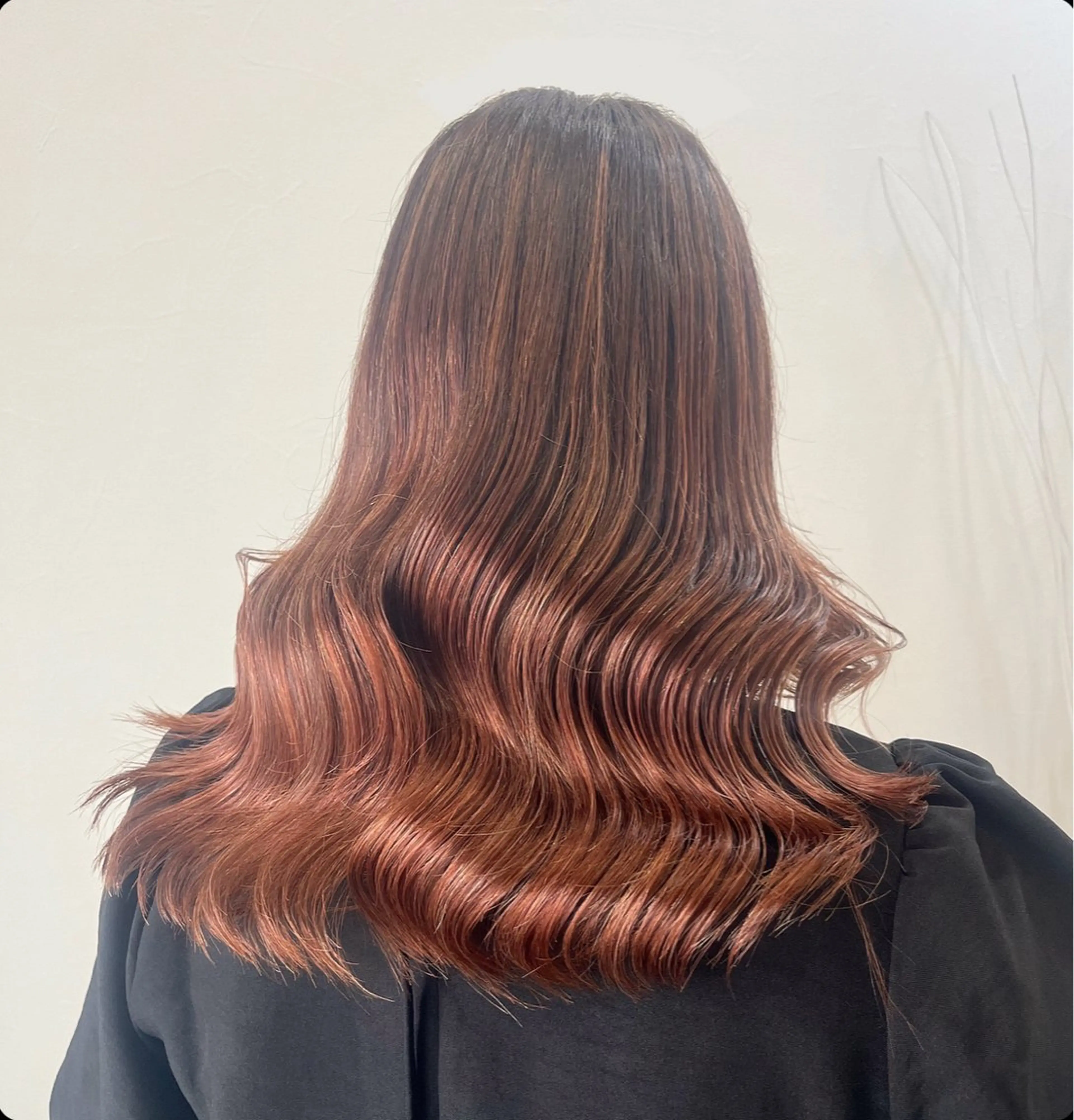 ロング ヘアアレンジ ヘアセット 🦋Yui🦋透明感 /艶カラーのヘアスタイル
