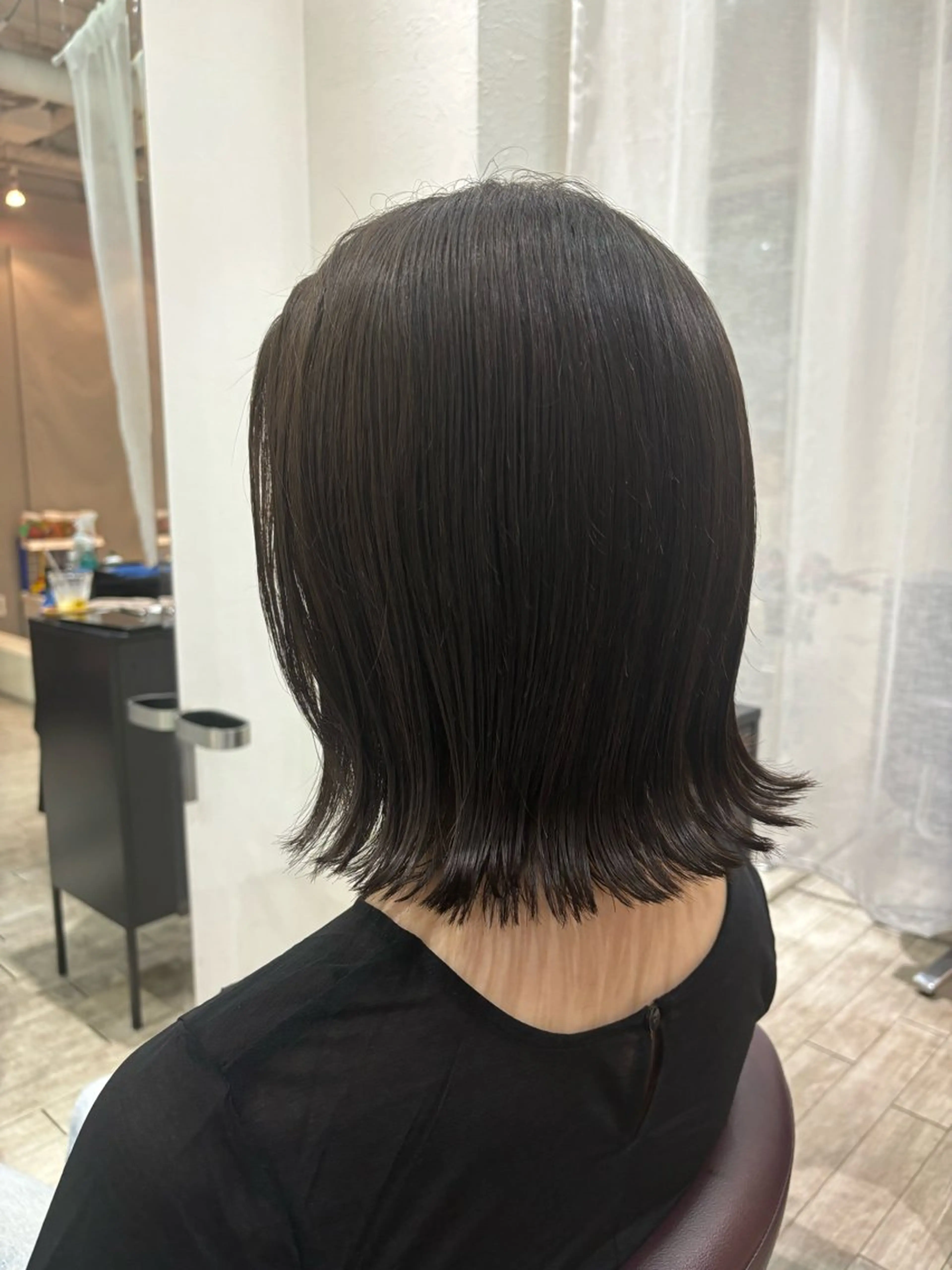 ミディアム カラー カット ヘアカラー トリートメント XES-TA所属・中村 よしひでのヘアスタイル