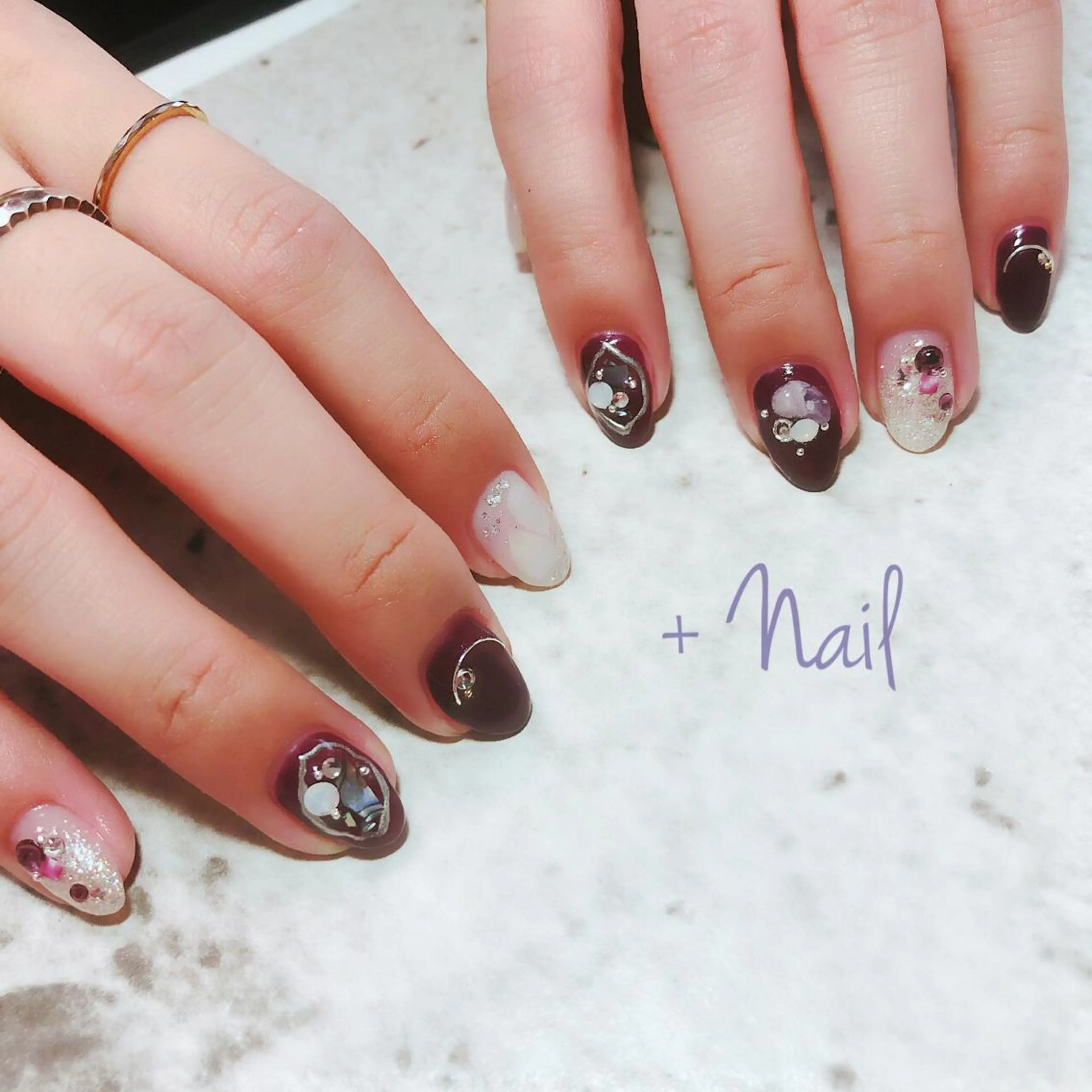 ネイル Aim* 深爪・自爪育成専門店のネイルデザイン