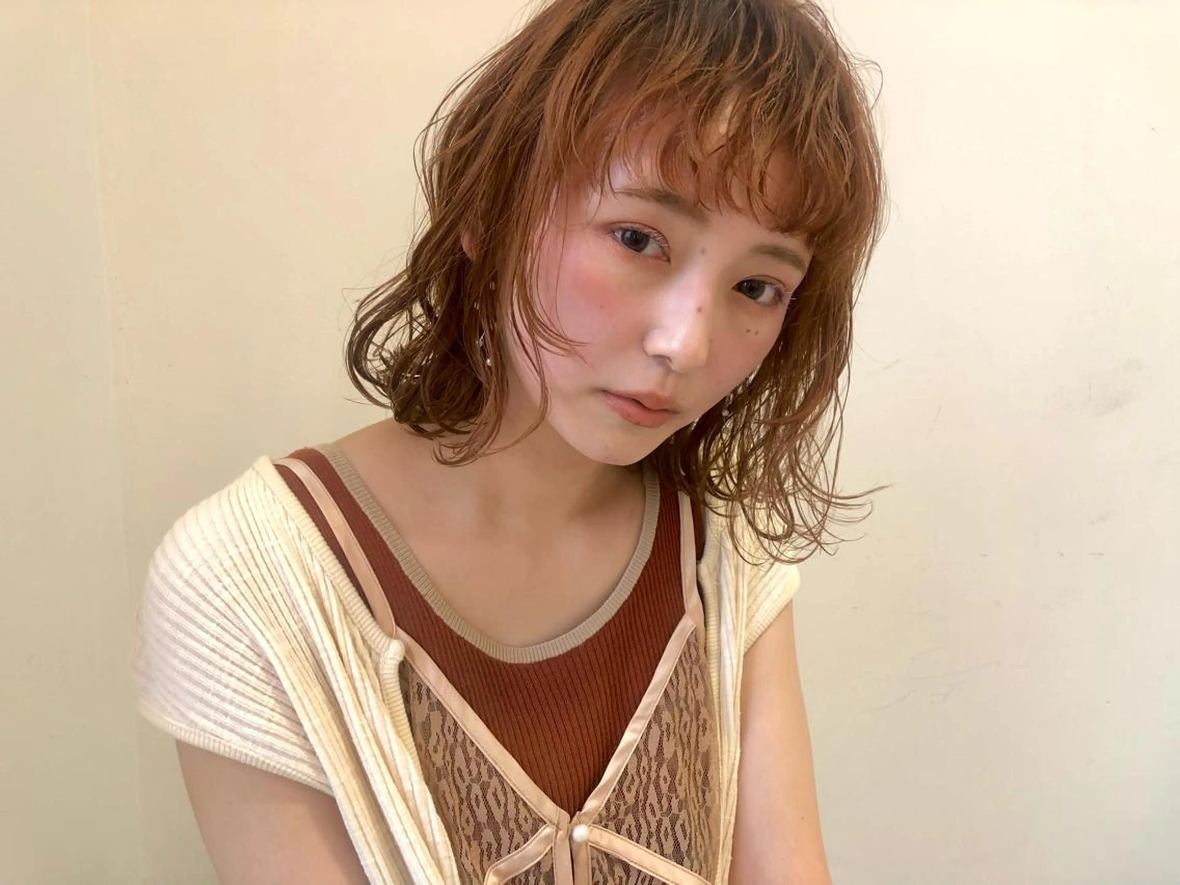 ミディアム La fith hair rond 立川店所属・kyosuke. 艶カラー/ブリーチのヘアスタイル