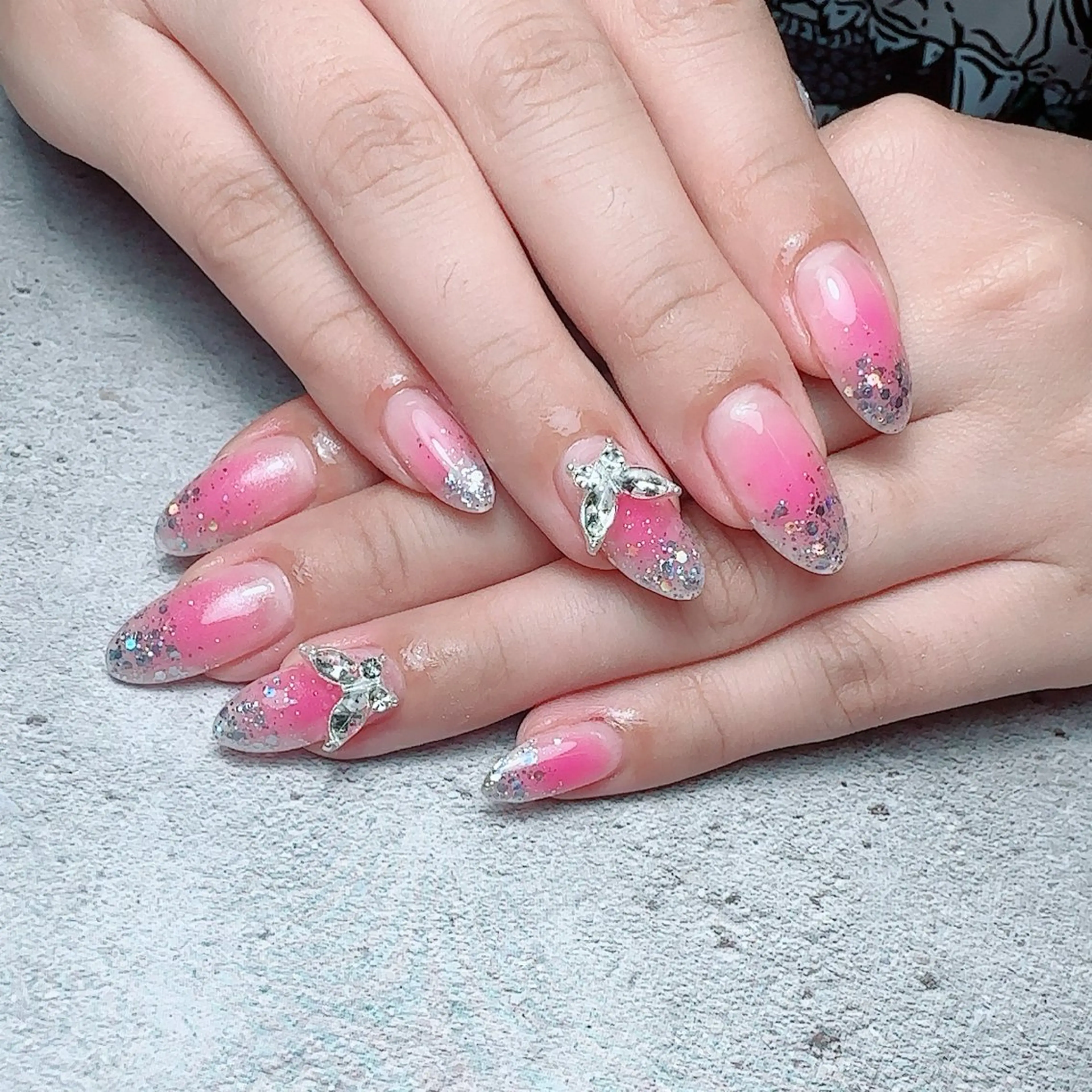 ネイル アートネイル ハート マグネットネイル 持ち込み ニュアンスネイル ハンドネイル nail salon    Mimiy..所属・Nailsalon Mimiy..♡のネイルデザイン