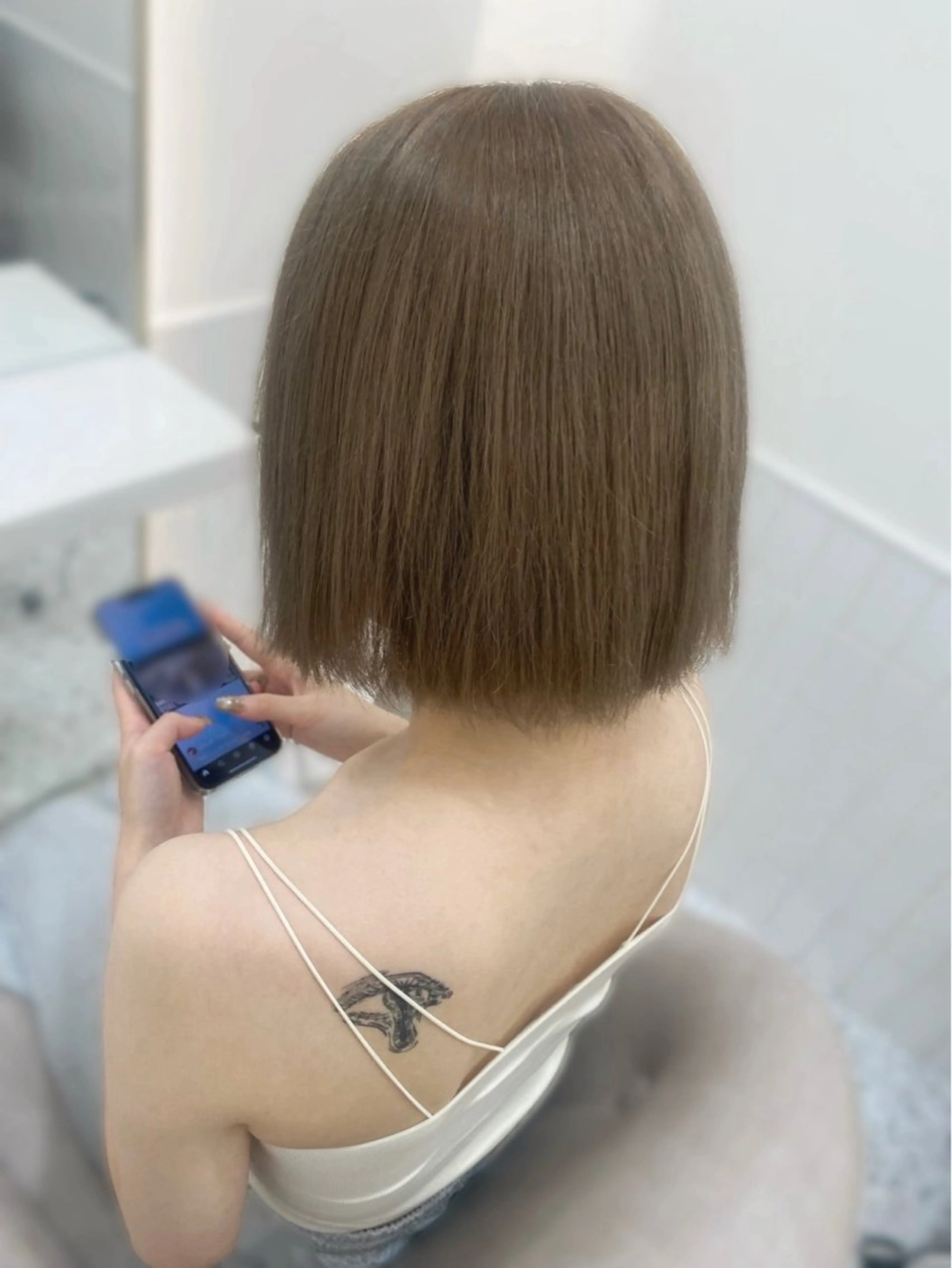 カラー Lilme🎀 ゆうひのヘアスタイル