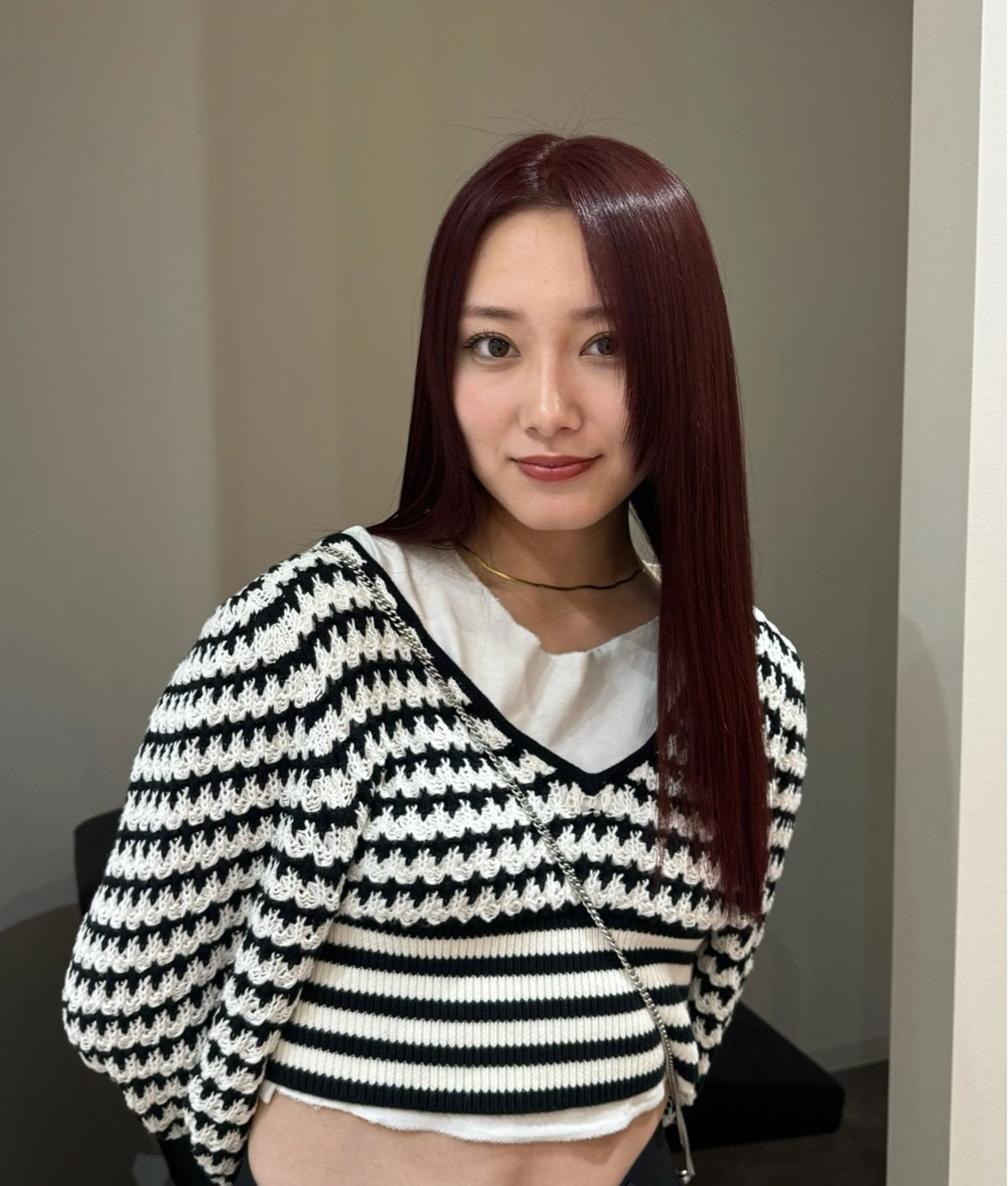 ［人気No.1艶髪メニュー］ワンカラー+TOKIO5stepトリートメント+ 2cmメンテナンスカット+プチスパ🖤の写真