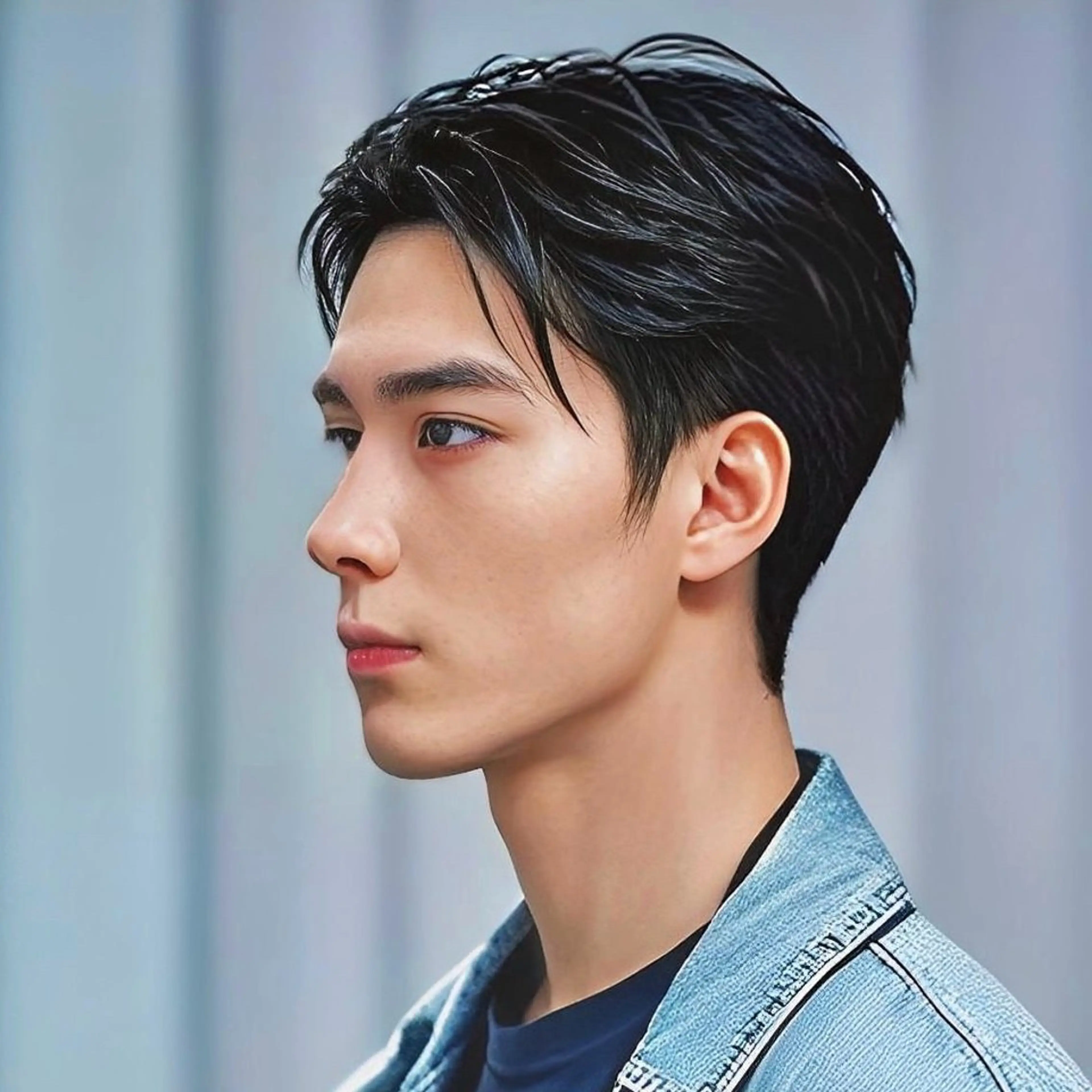 ショート カラー パーマ メンズ メンズ韓国風 ツーブロック 刈り上げ 韓国風ヘア ショートヘア 🎸メンズ/パーマ/ ショート🎸工藤達哉のヘアスタイル