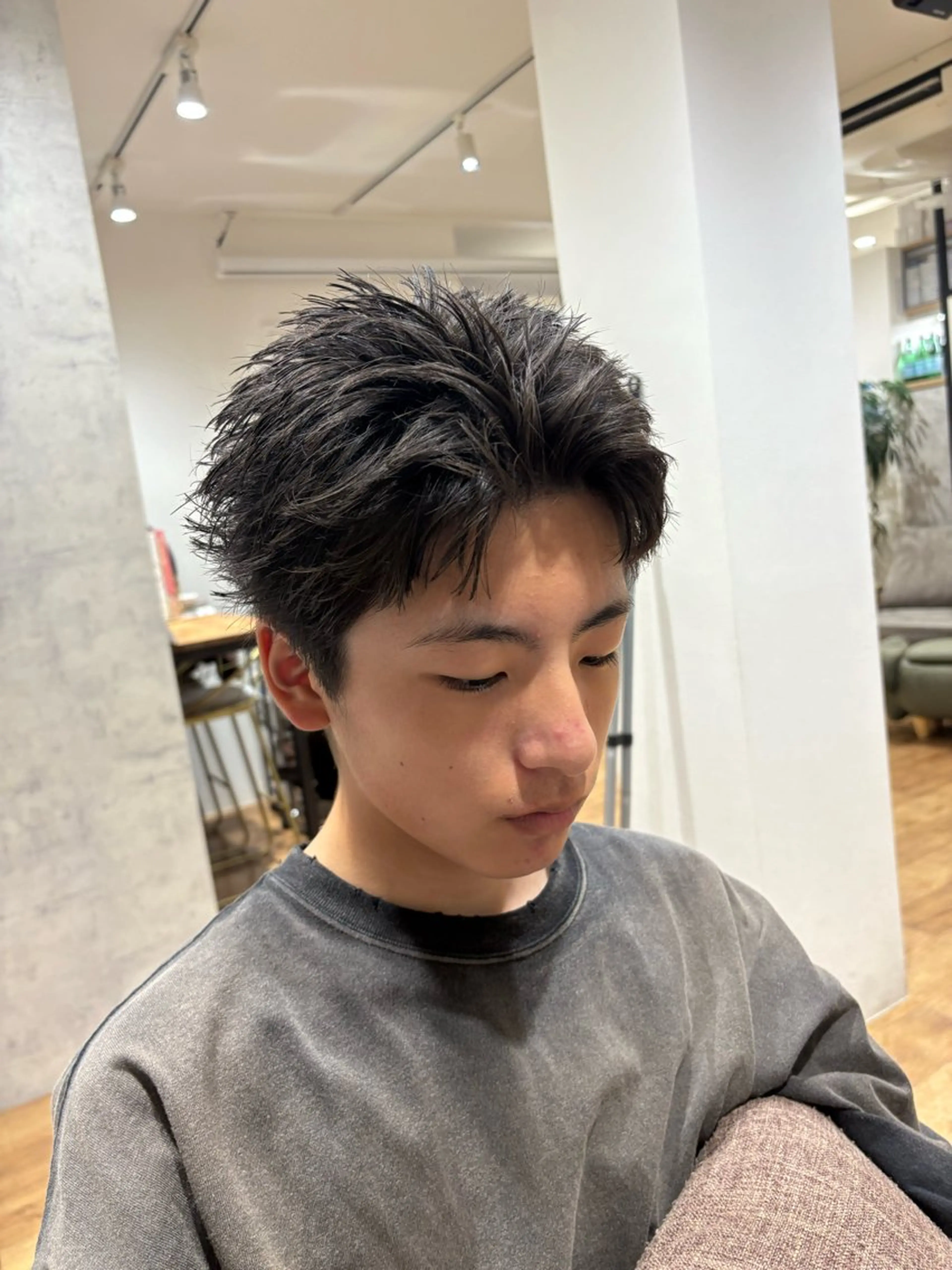 似合わせメンズヘアカットの写真