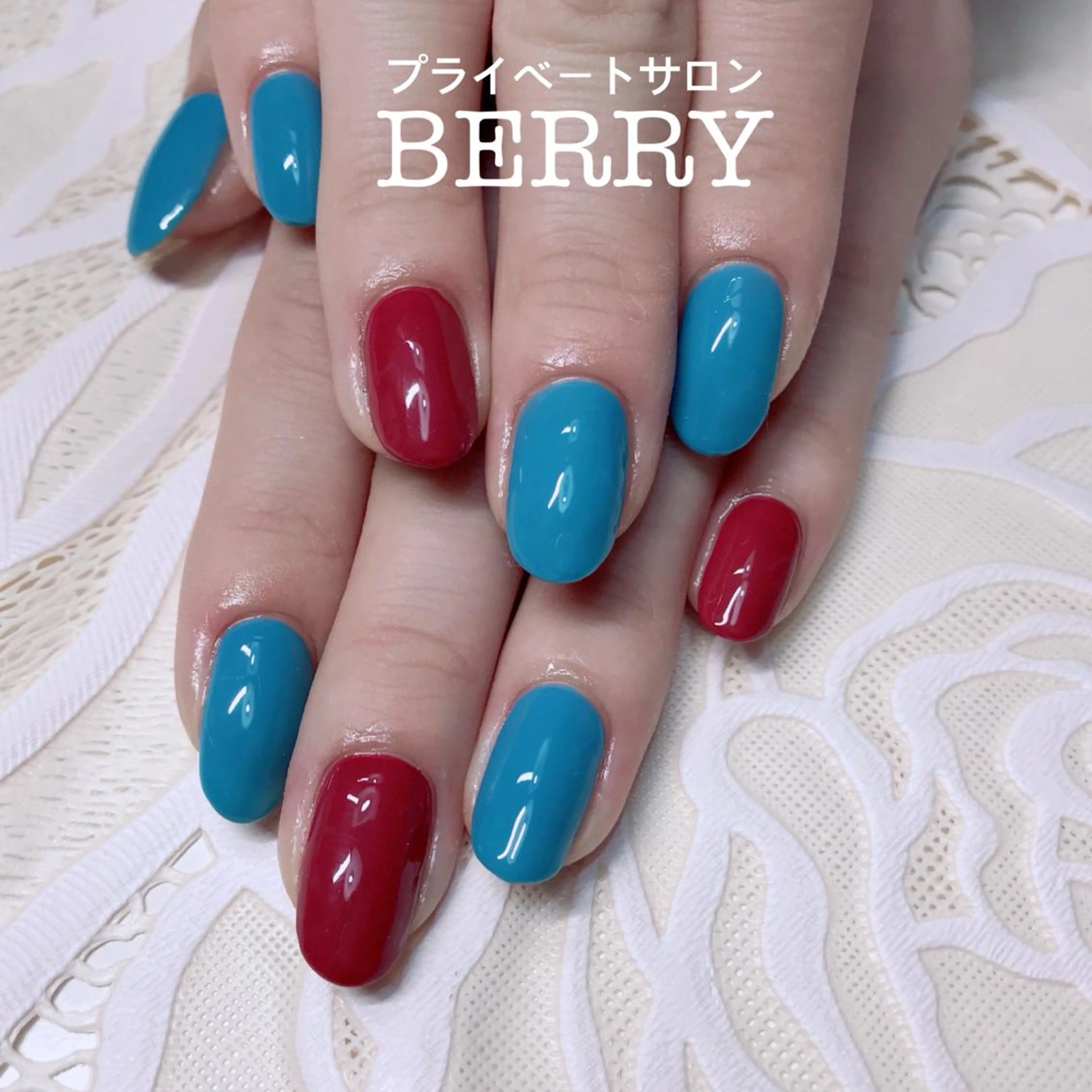 ネイル ワンカラーネイル ハンドネイル プライベートサロン BERRY所属・プライベートサロン BERRYのエステ・リラクイメージ